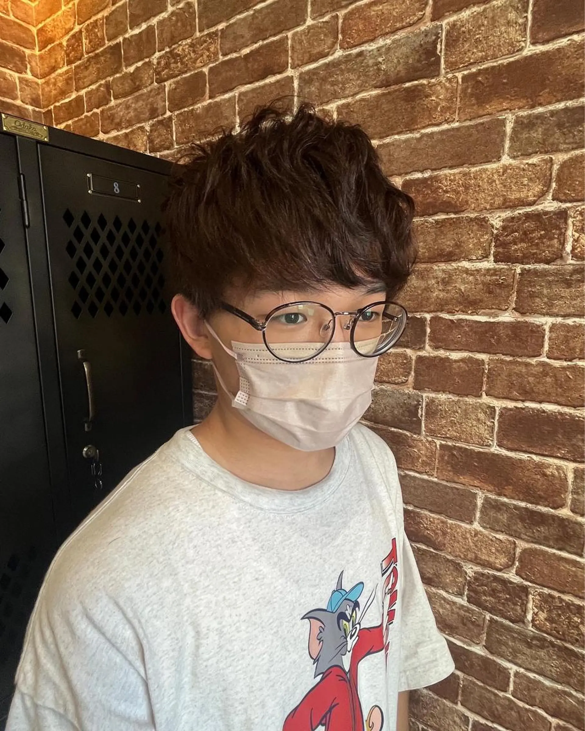 ショート メンズ メンズハイライト メンズ就活ヘア メンズパーマ ボブ 外国人風カラー ヘアカラー トリートメント ヘッドスパ times salon名駅所属・久木原 ゆりのヘアスタイル