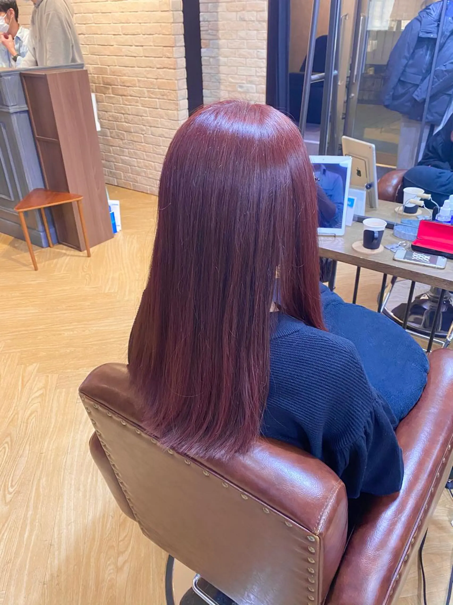 ロング カラー 髪質改善 ヒデのヘアスタイル