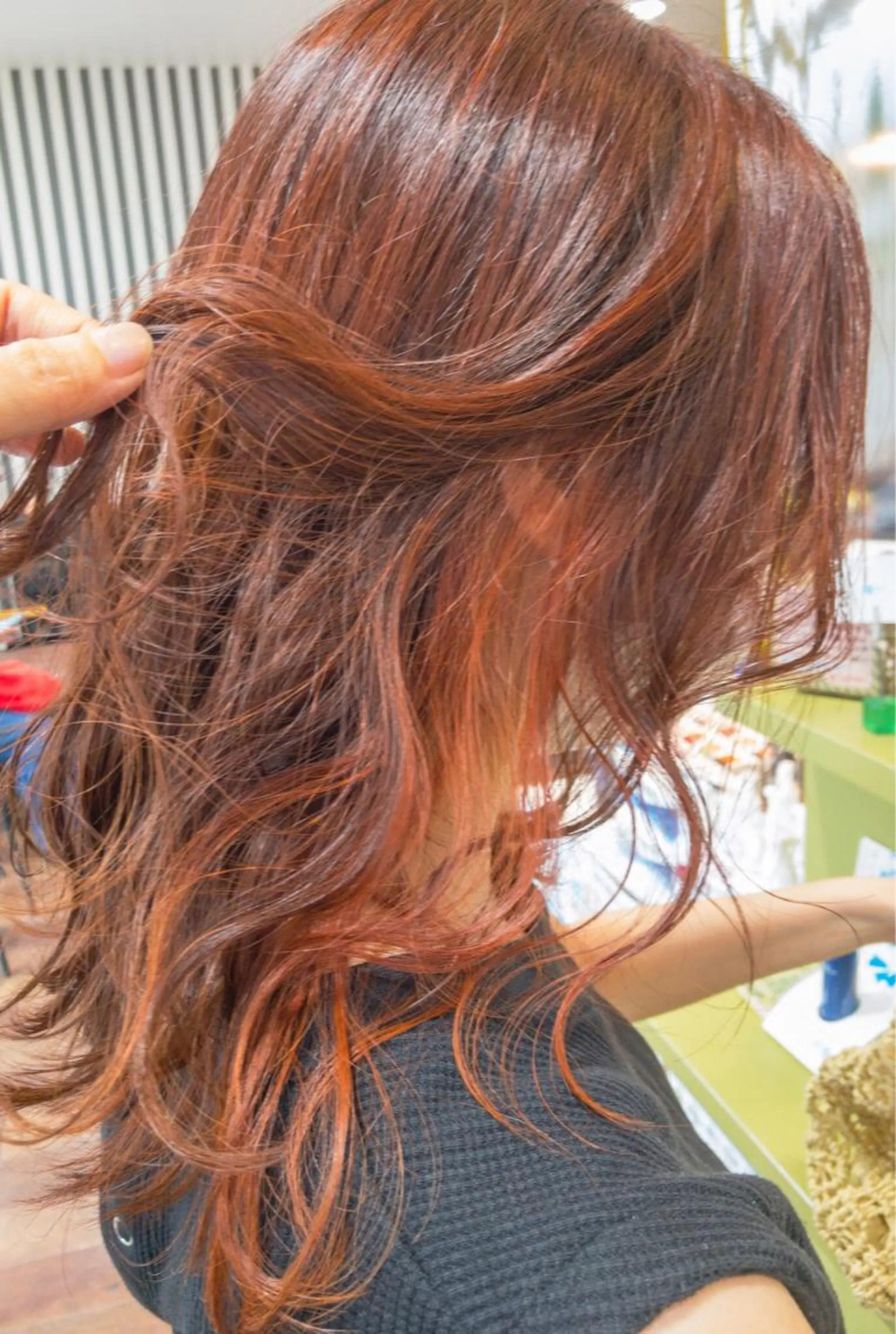 セミロング ヘアカラー 🦋透明感カラー🦋 CHIHARUのヘアスタイル