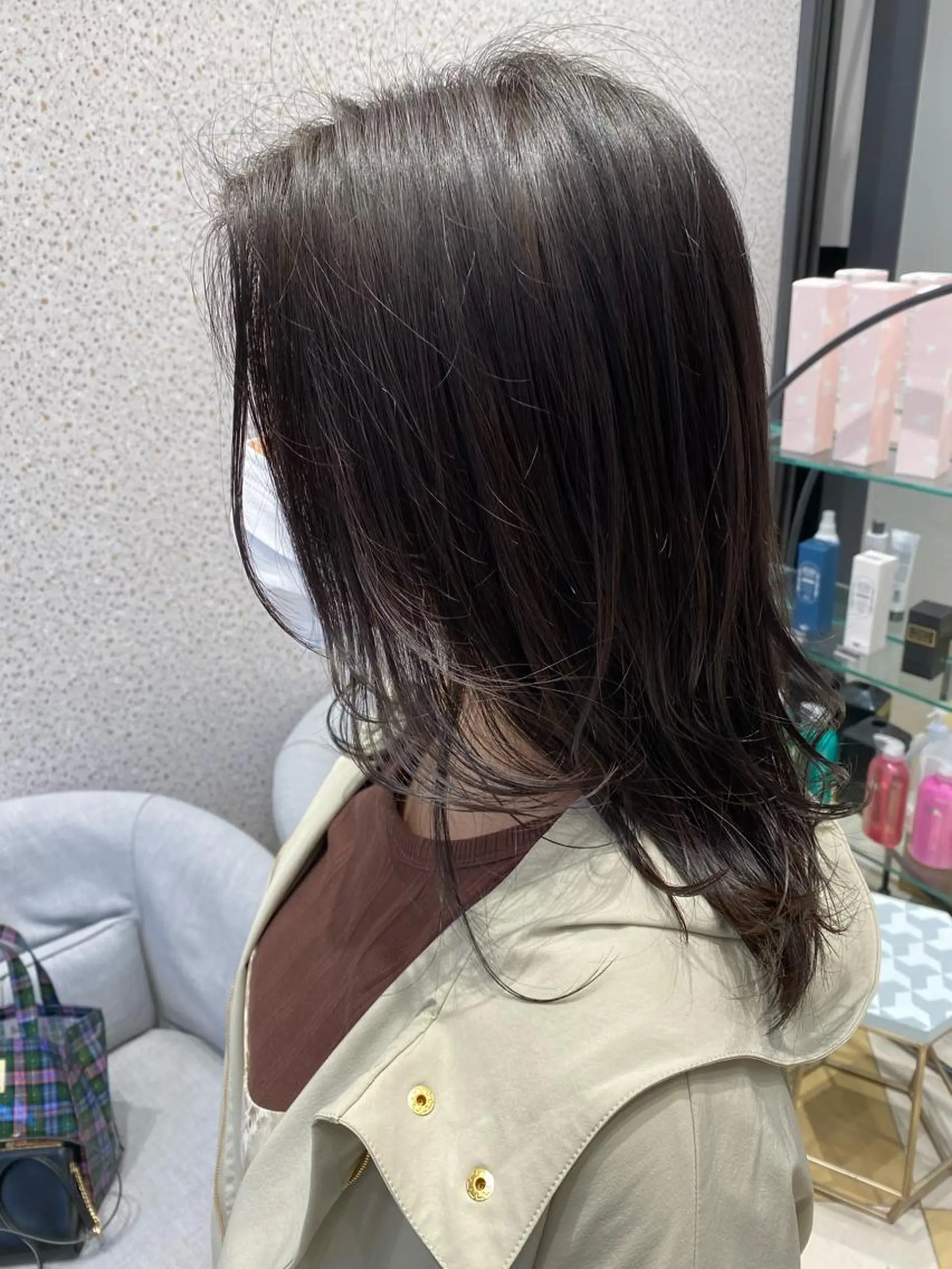 セミロング カラー Kou所属・💜髪質改善美髪💜 星野清光のヘアスタイル