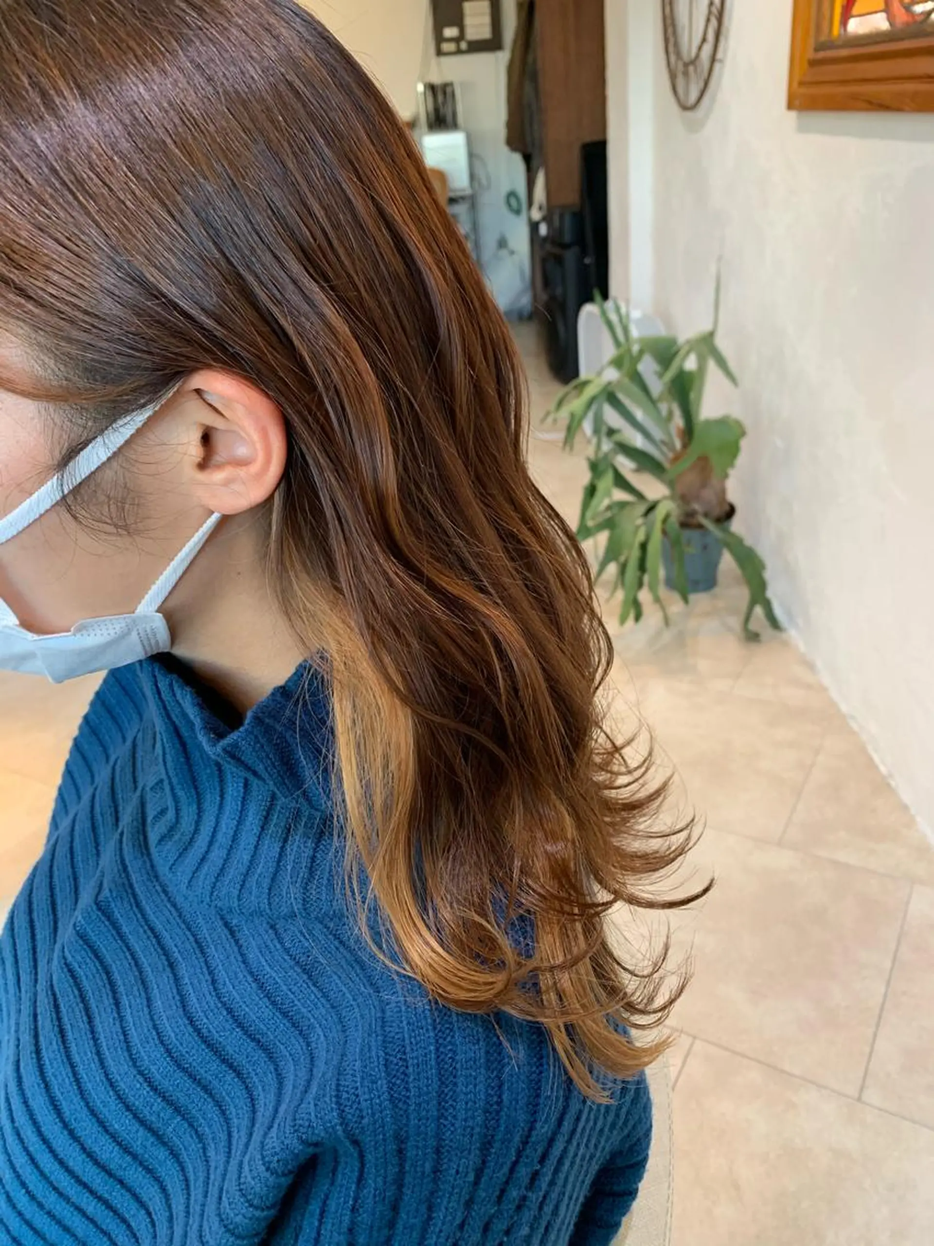 セミロング 💛ハイトーン💛 りむのヘアスタイル