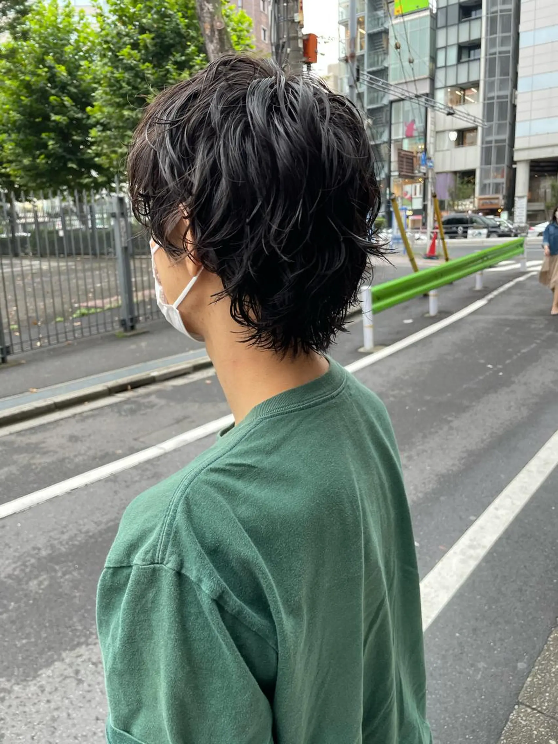 ミディアム パーマ キッズ カット パーマ オトナヘア🌿 harukaのヘアスタイル