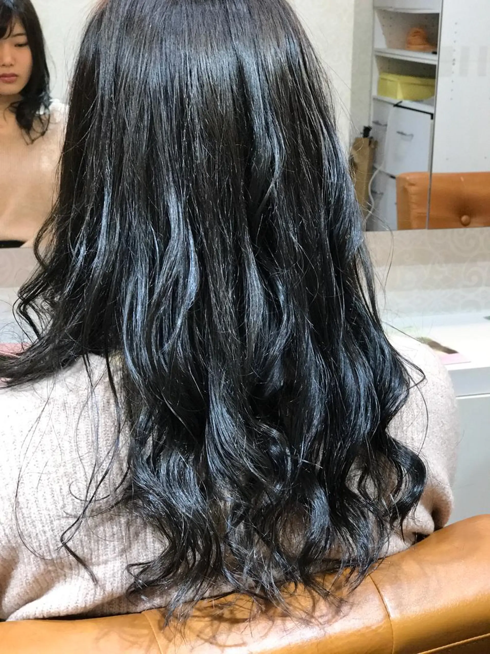 セミロング カラー パーマ ヘアアレンジ 立川、北口.ans 黒木 和大のヘアスタイル