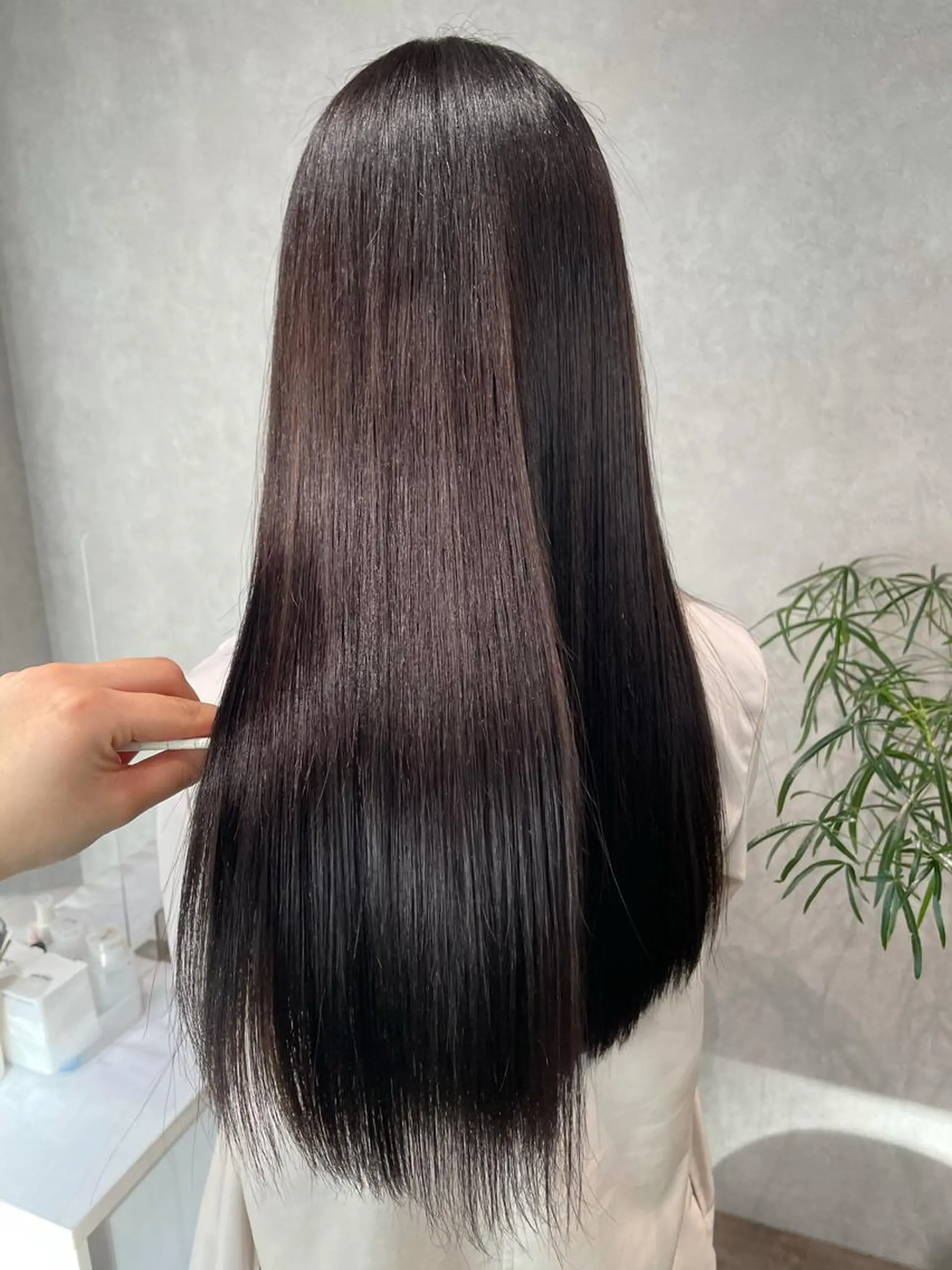 ロング カラー 髪質改善 トリートメント ヘアカラー ナチュラル透明感🌱 小山美樹子のヘアスタイル