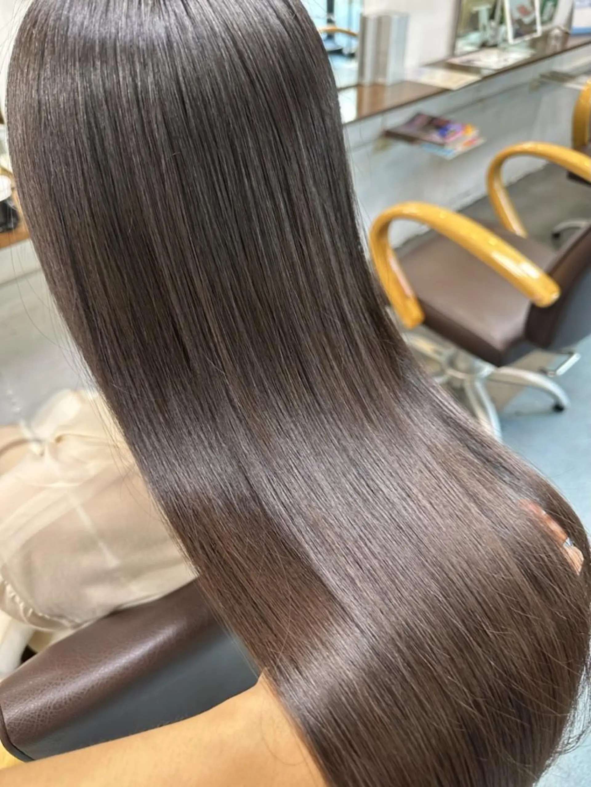 ロング 髪質改善 根本 愛優のヘアスタイル