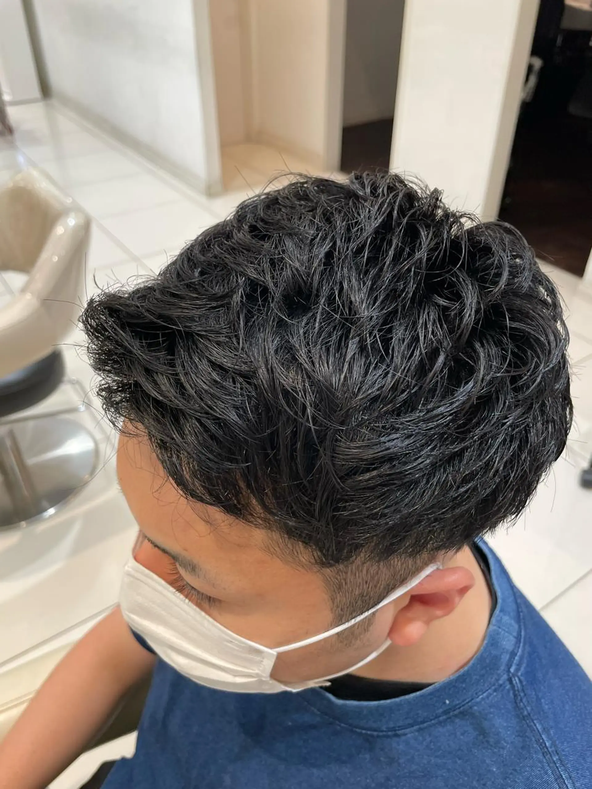 ショート パーマ メンズ メンズパーマ JERICHO HAIR所属・河野 由佳の眉毛・アイブロウイメージ