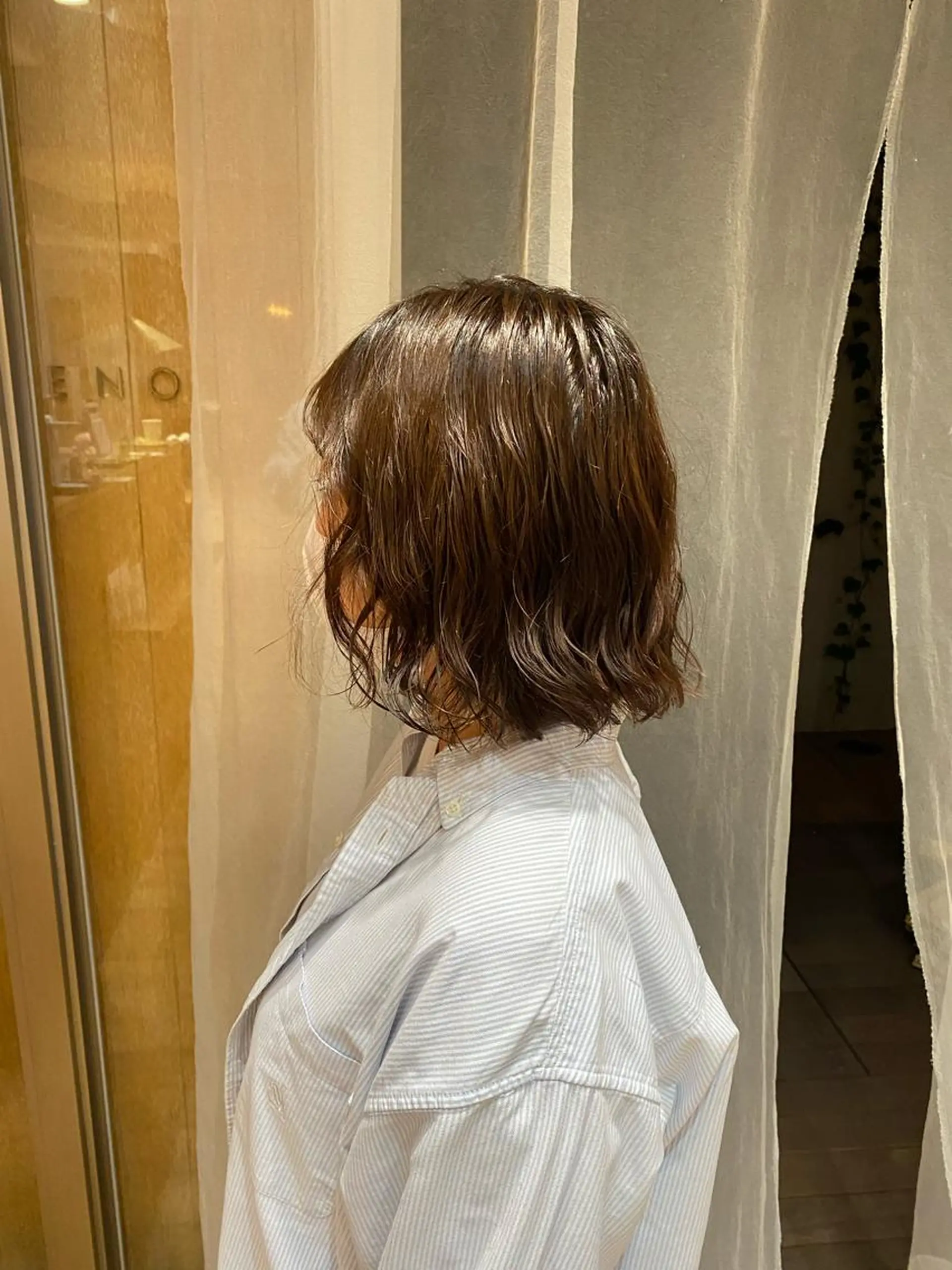 セミロング セミロングパーマ パーマ ✨木曜限定！ メンズカット無料✨のヘアスタイル