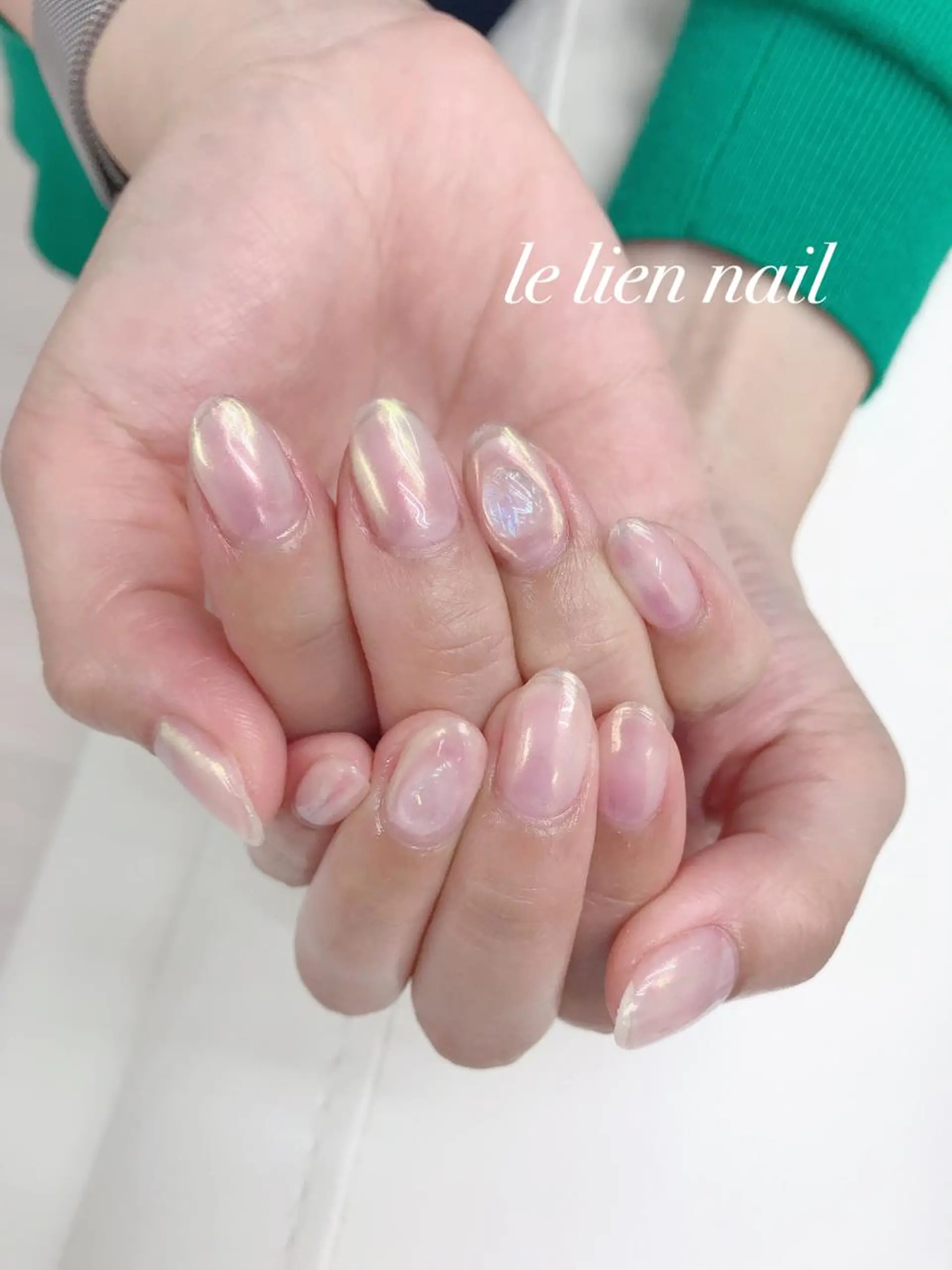ミディアム ハンドネイル le lien nailのネイルデザイン