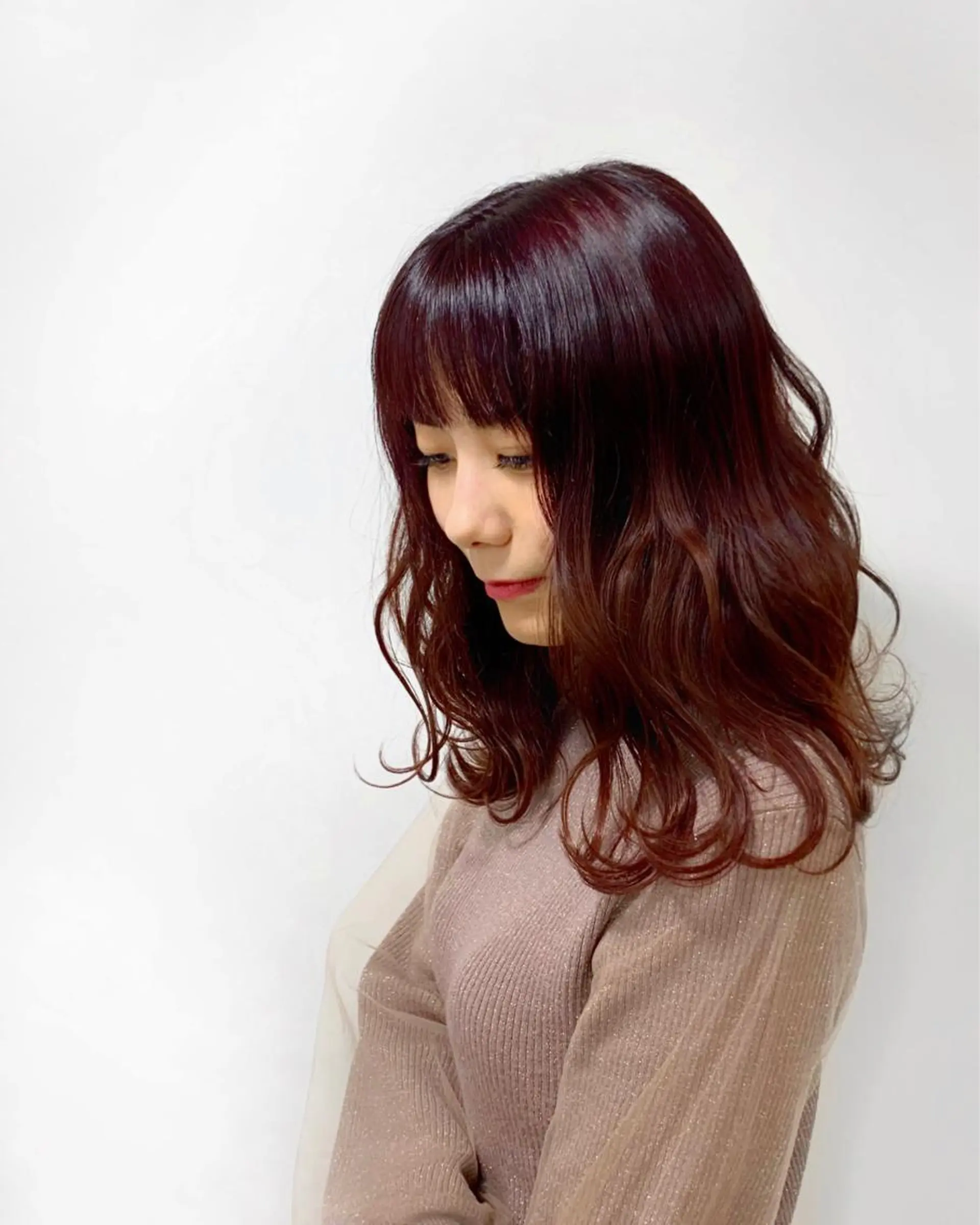 ロング カラー ピンクカラー 高尾亮輔/ AVANCE難波店のヘアスタイル