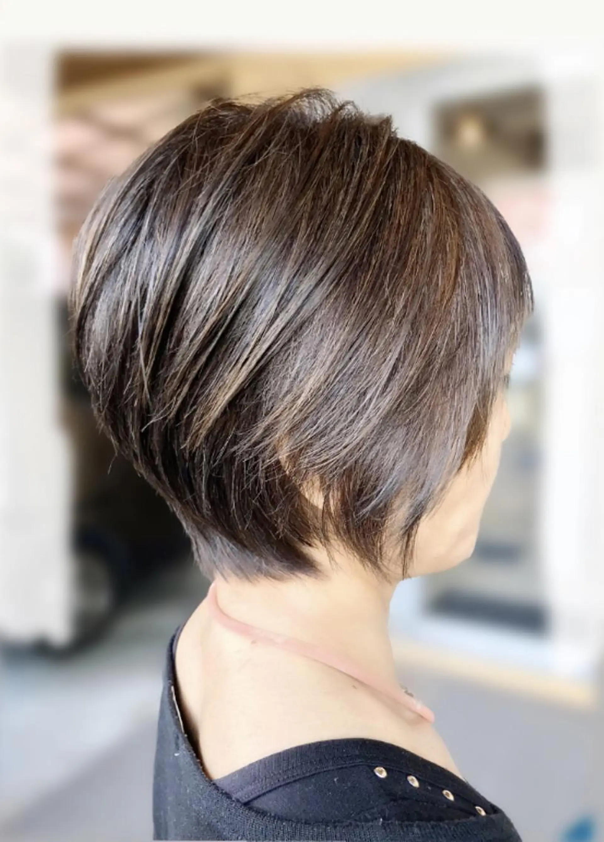 ショート カラー ハイライトカラー ハイライト ショートヘア hair works raptureのヘアスタイル