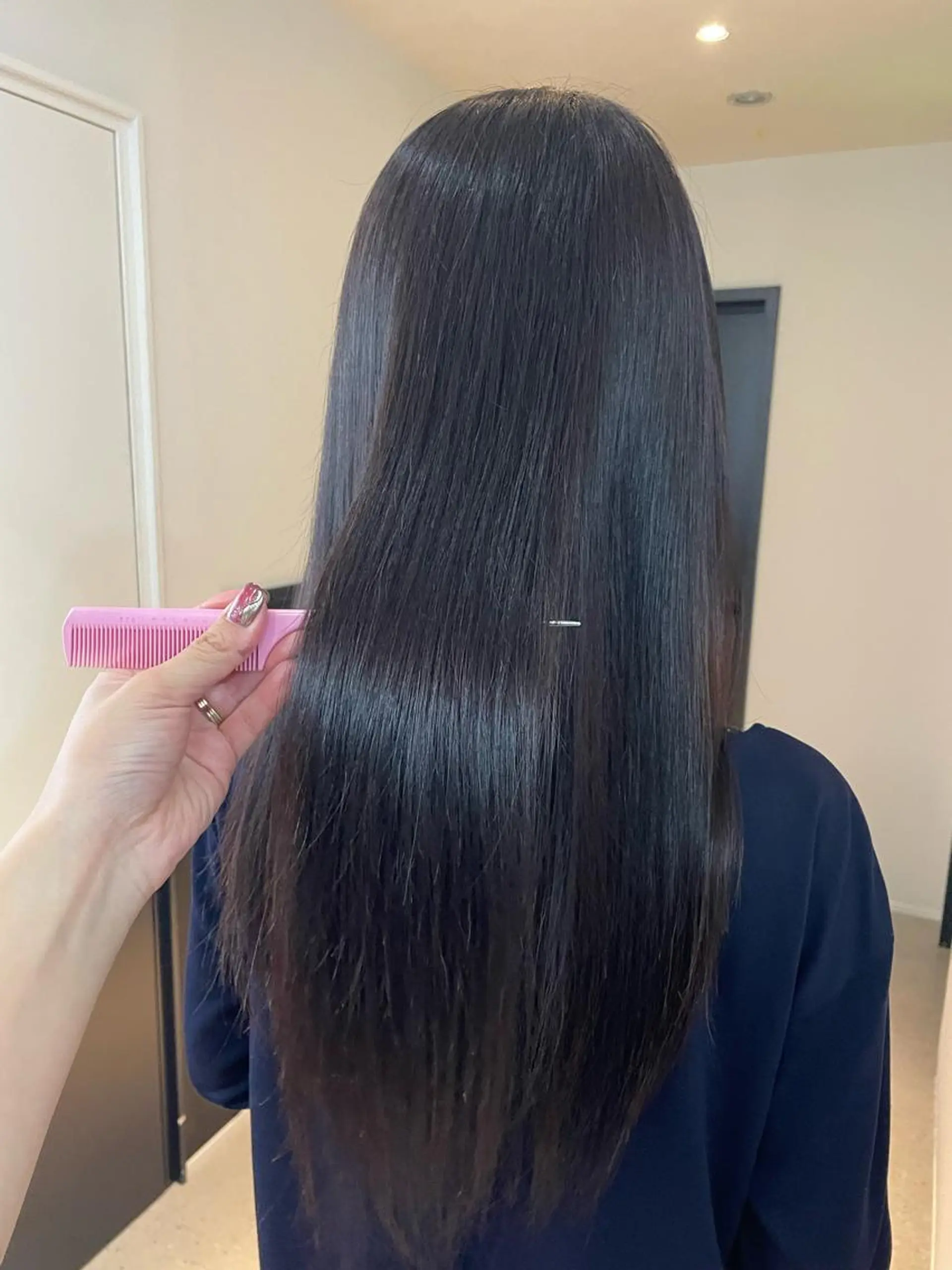 ロング 髪質改善 トリートメント カット ヘアカラー トリートメント One By The Ect所属・ショート/脱白髪染め ☆宇﨑悠実のヘアスタイル