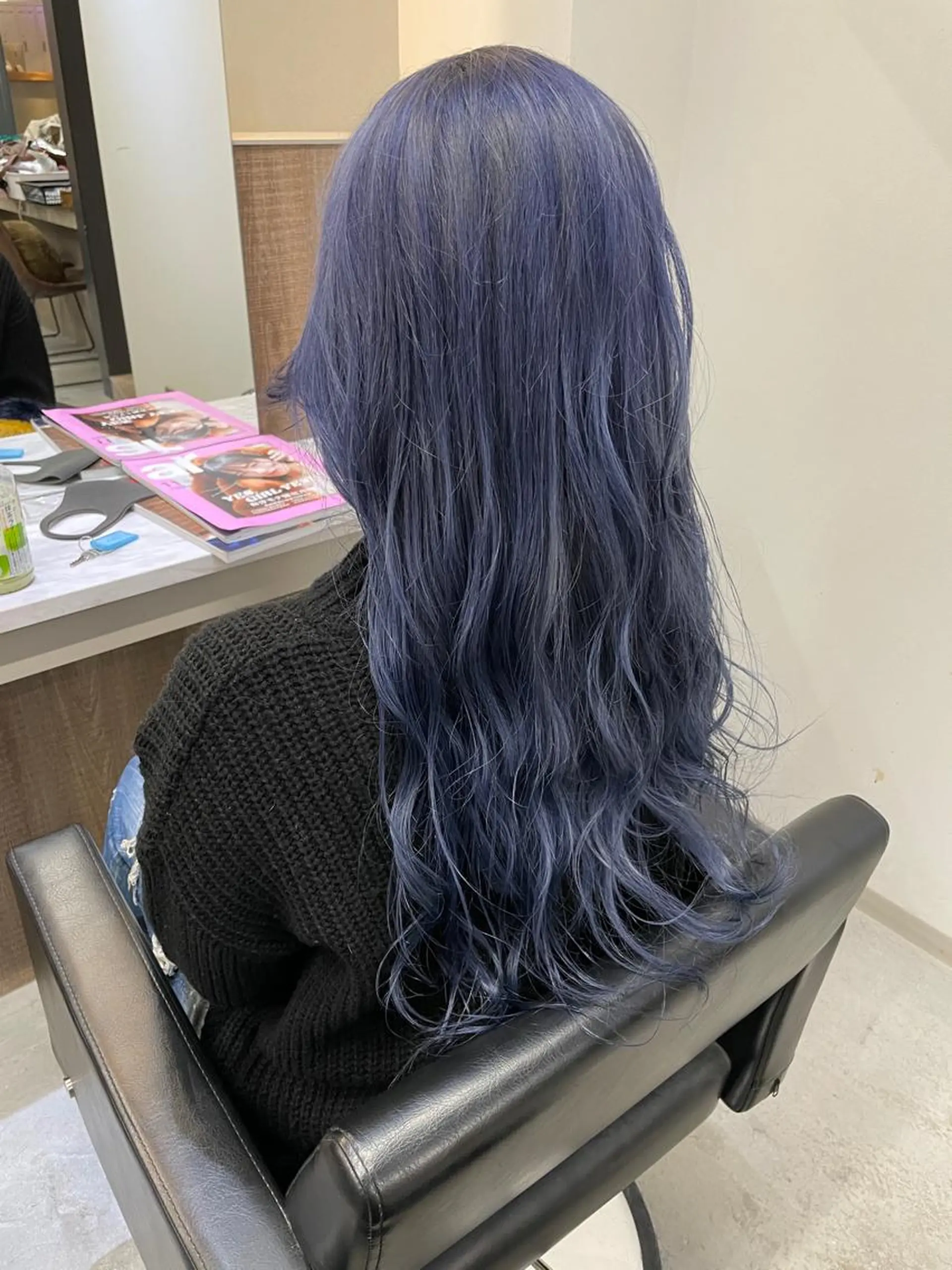 ロング カラー ヘアカラー トリートメント 福永速人 /メンズパーマのヘアスタイル