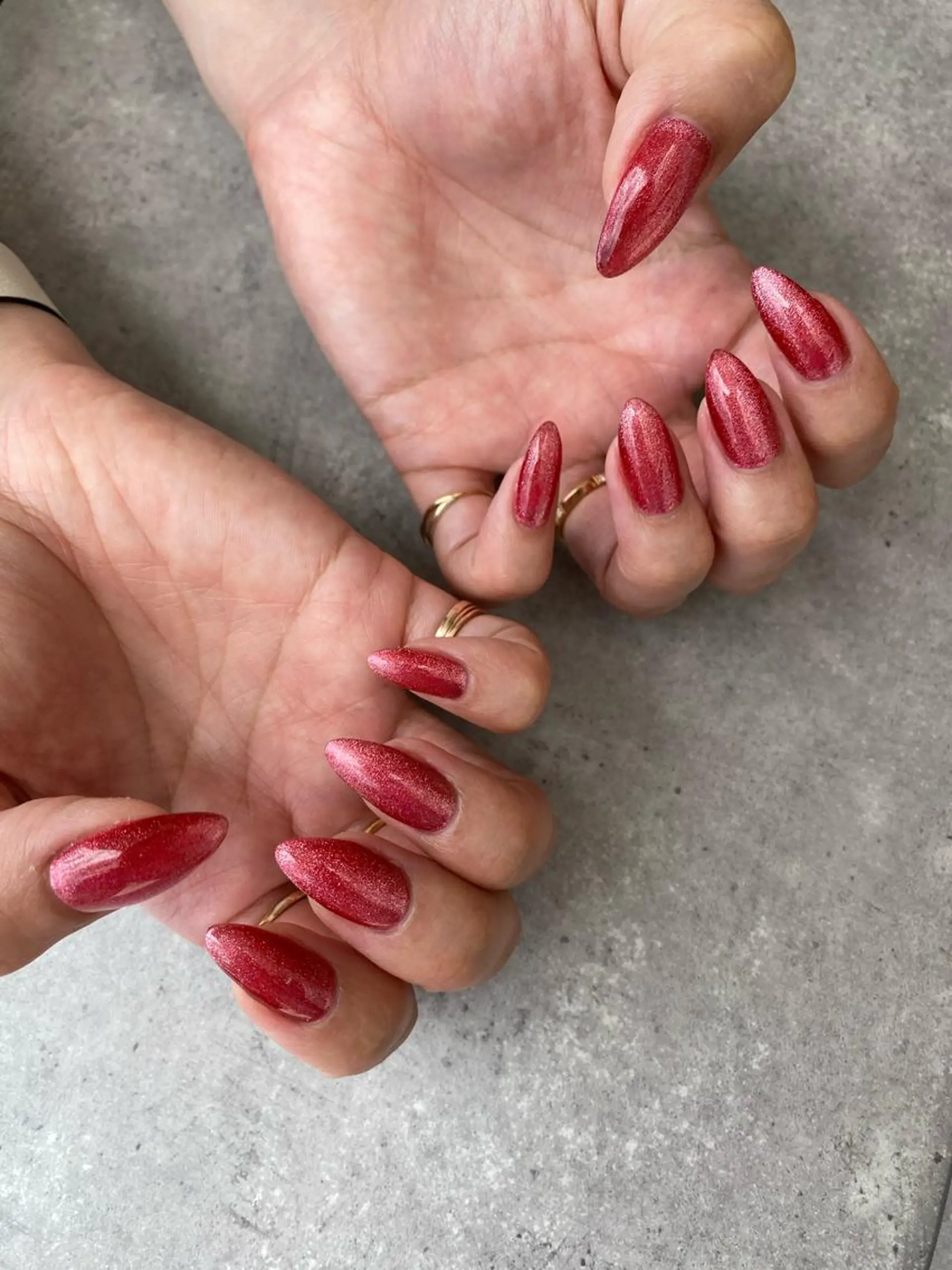 ネイル マグネットネイル ハンドネイル hyakutake itsumiのネイルデザイン