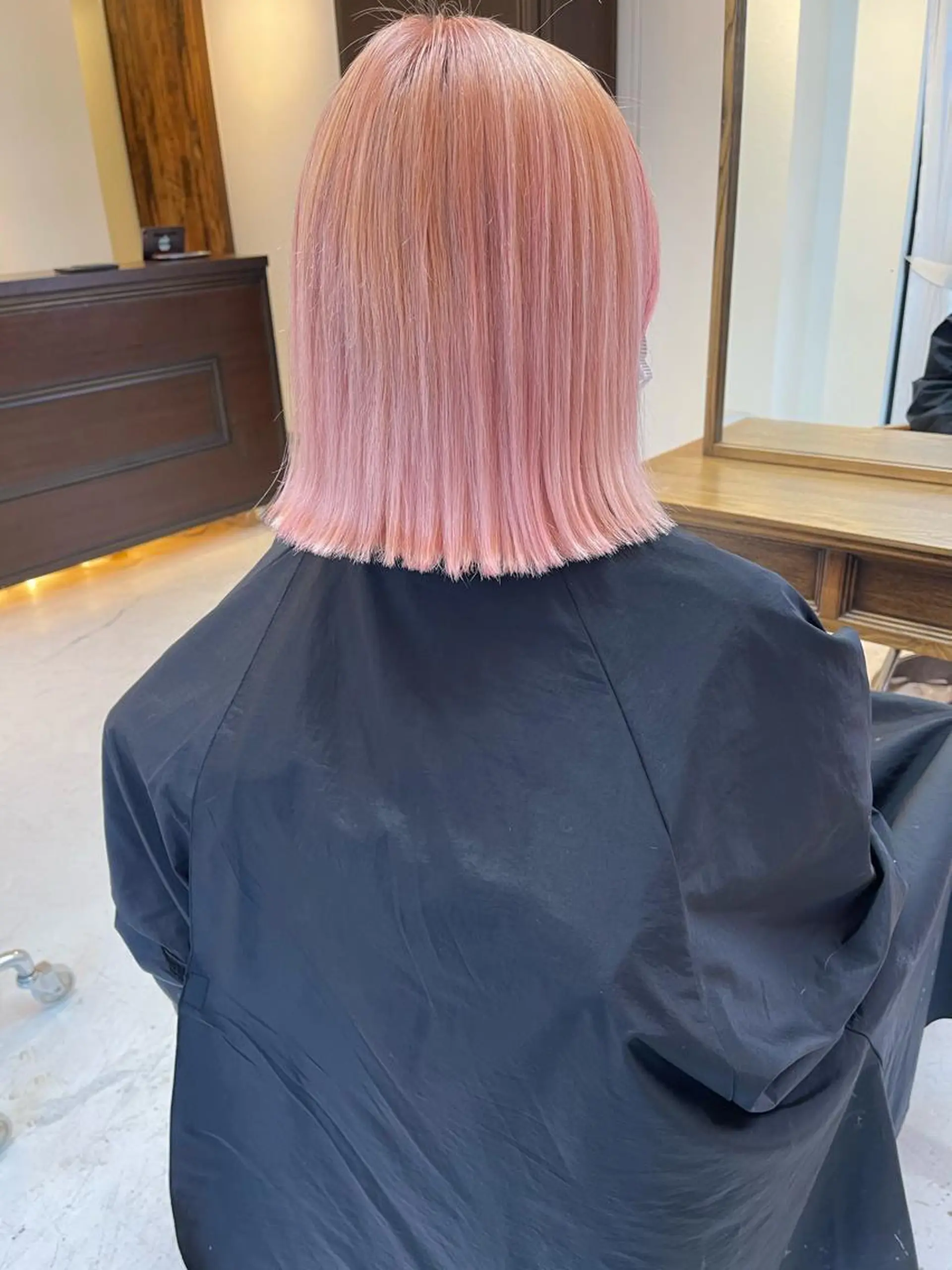 ミディアム カラー カット ヘアカラー トリートメント MARDI GRAS 蘭丸のヘアスタイル