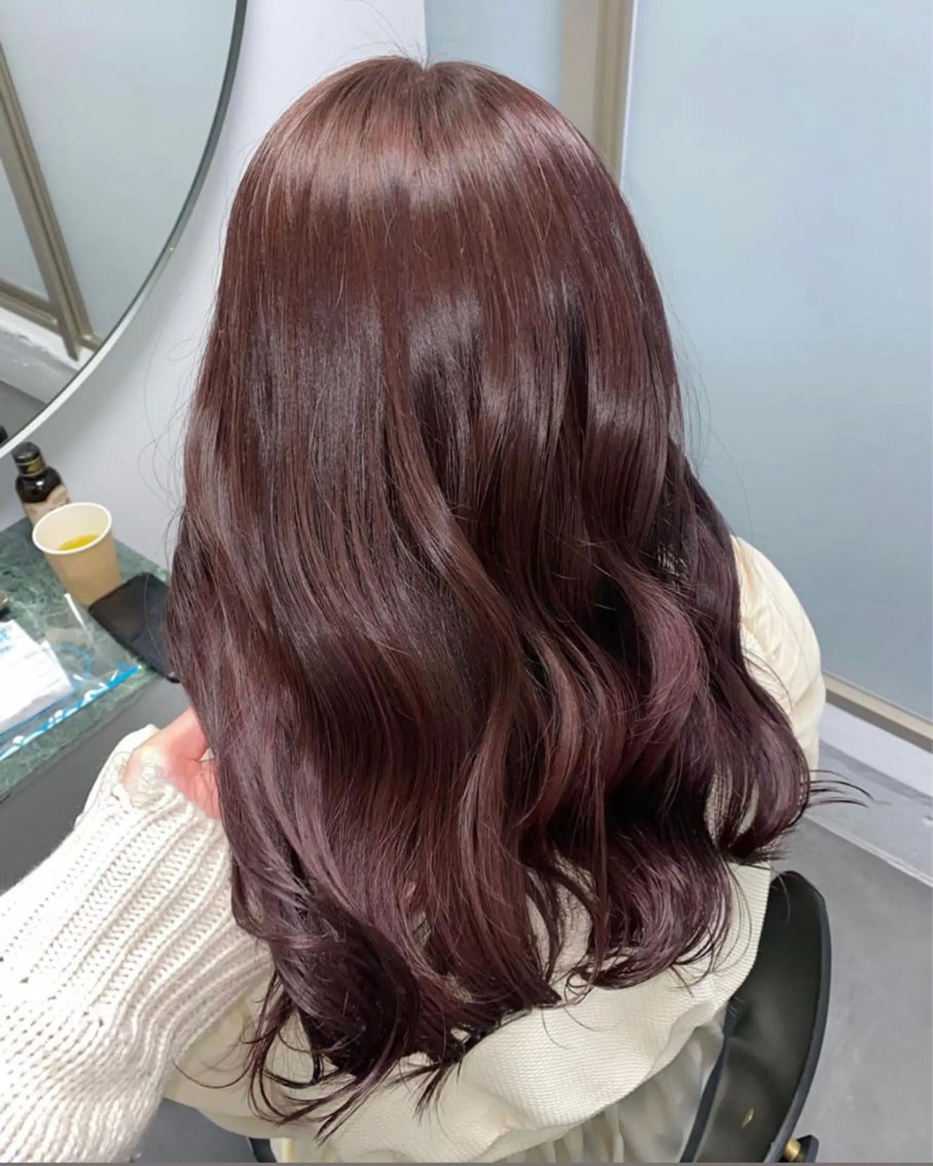 ロング カラー 韓国girly hikariのヘアスタイル