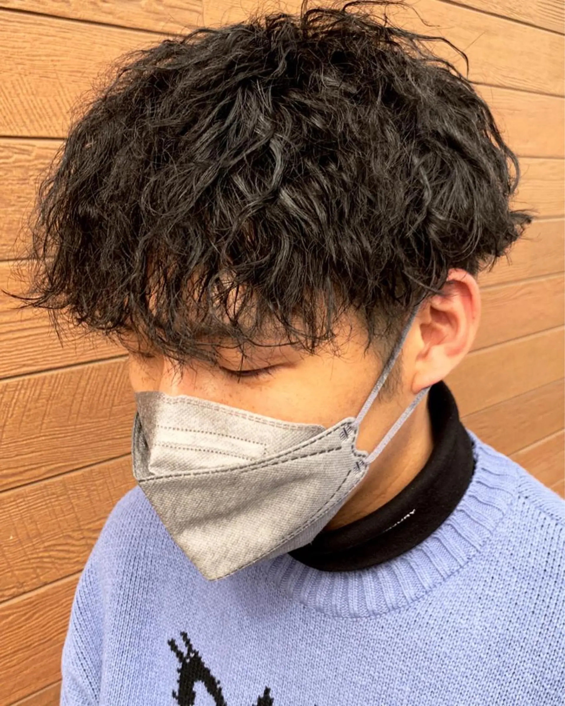 パーマ メンズ カット パーマ RAY+beauty 安藤優樹のヘアスタイル