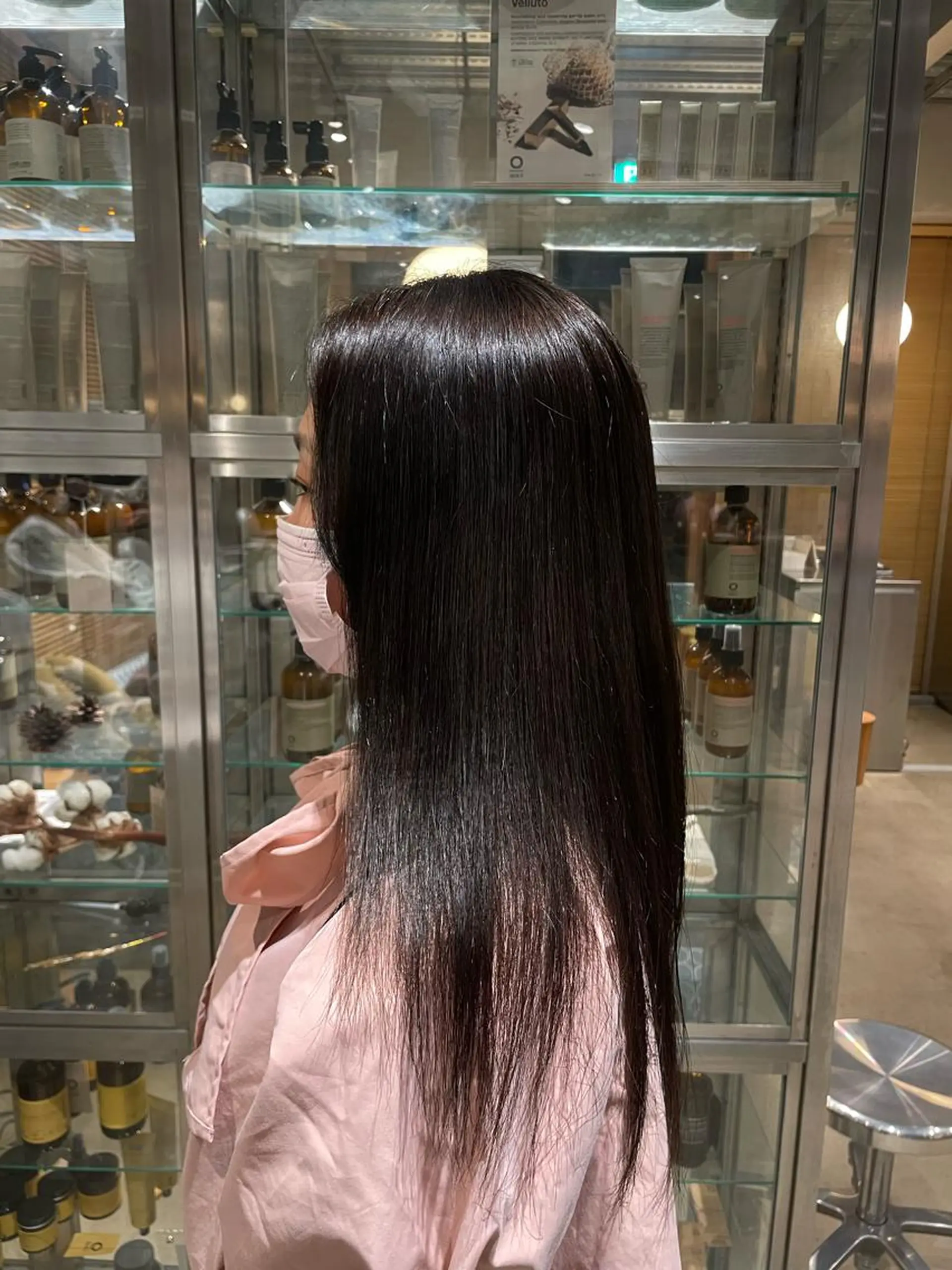 カラー 山﨑 心優のヘアスタイル