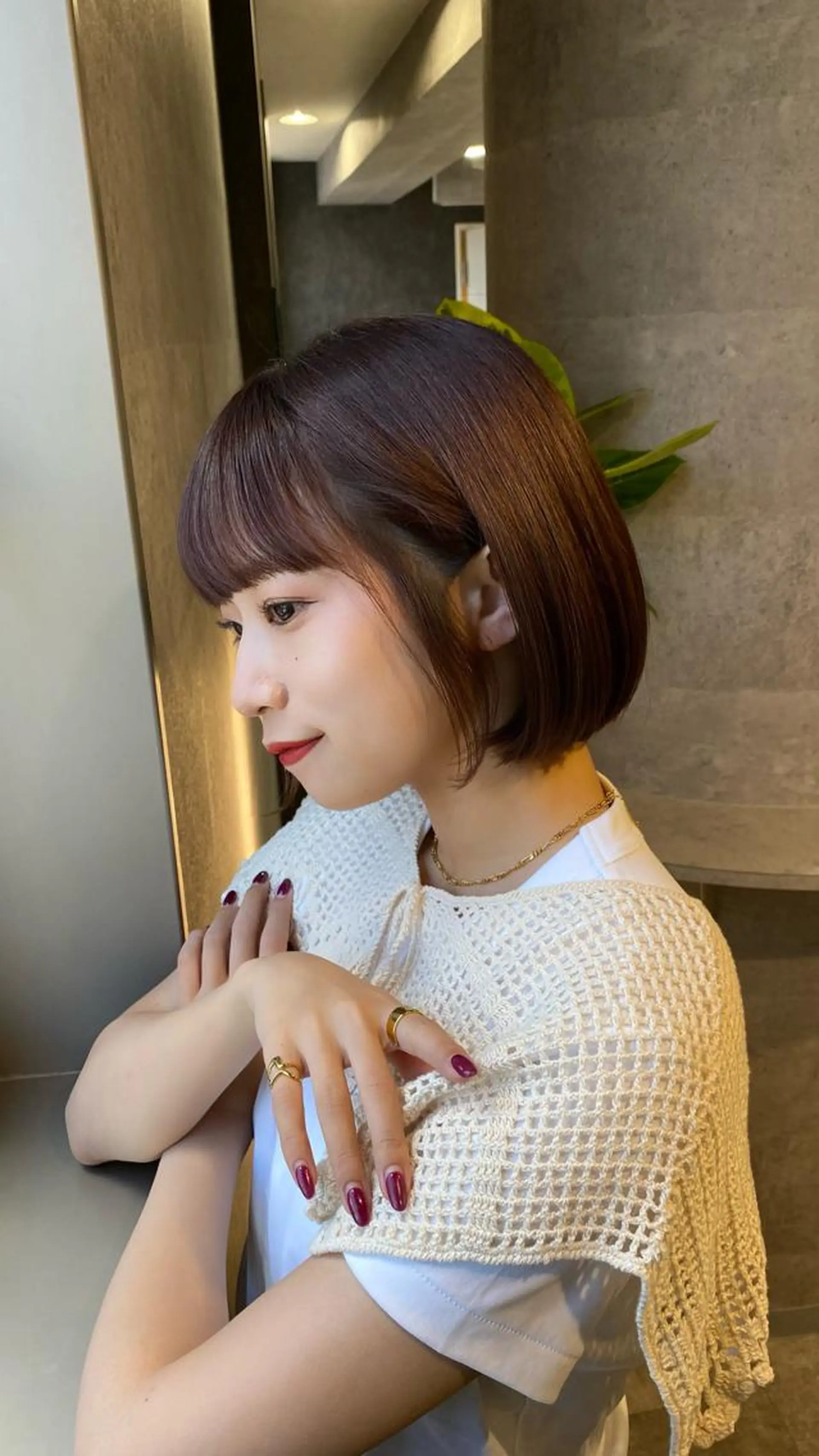 ショート カラー 女性が憧れる ショート/角田愛和のヘアスタイル