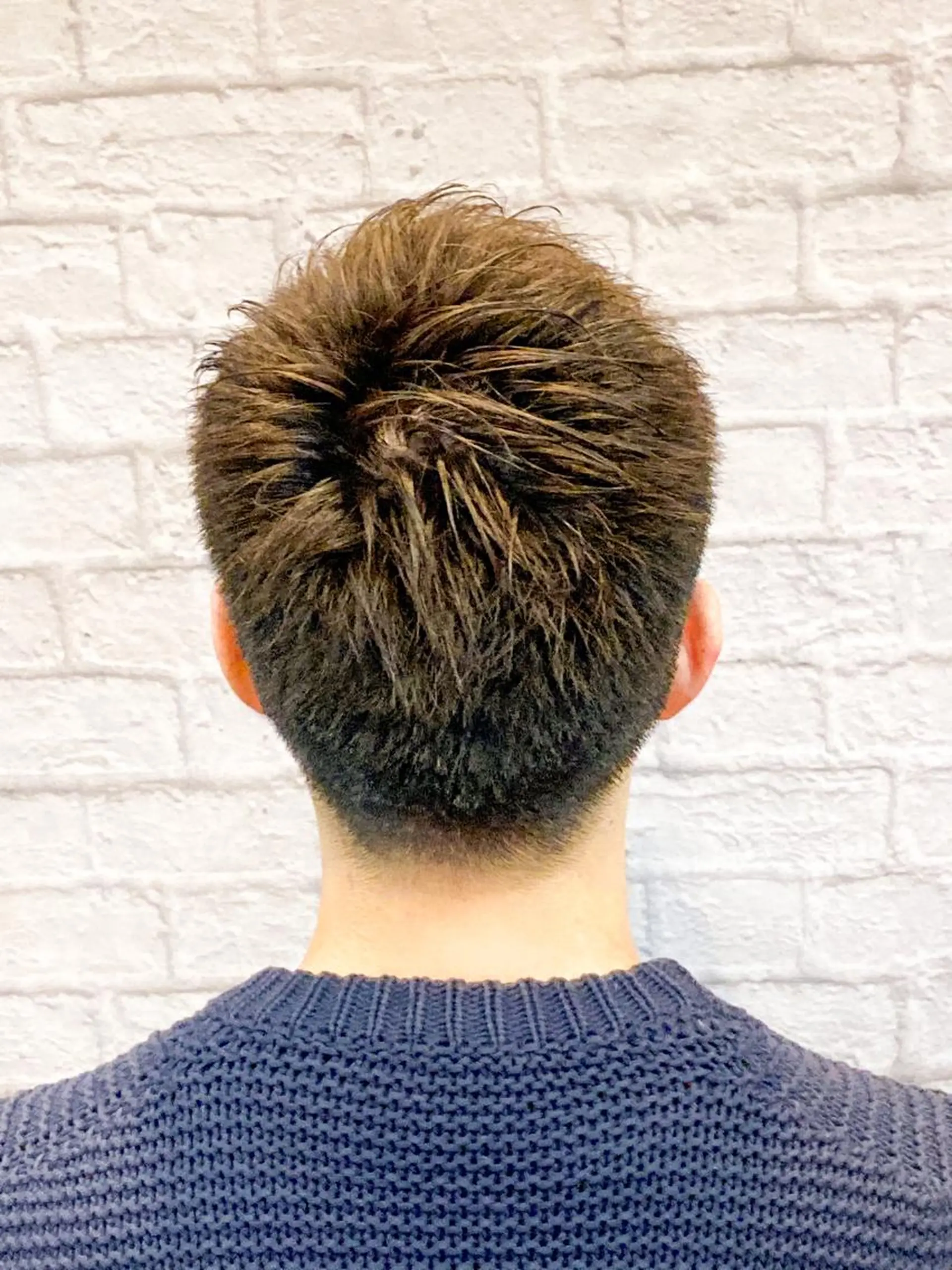ショート メンズ カット ヘアカラー お客様満足度NO.1 小林真弥のヘアスタイル