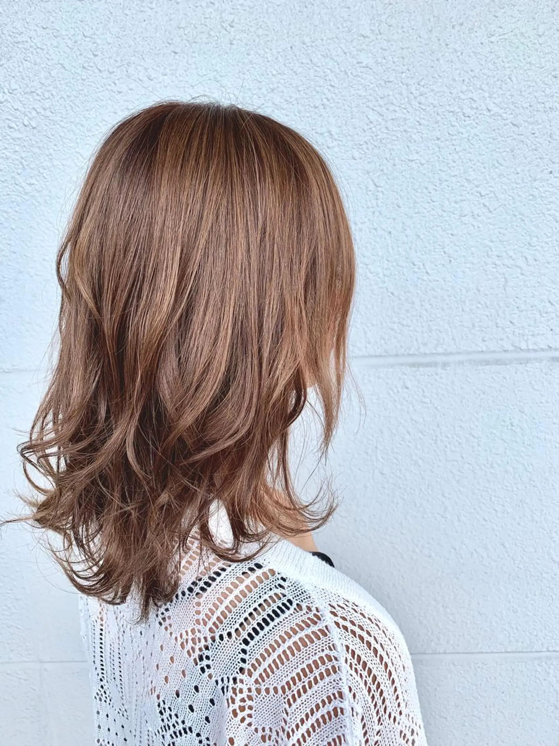 セミロング カラー メンズ カット ヘアカラー SOL _Nakamuraのヘアスタイル