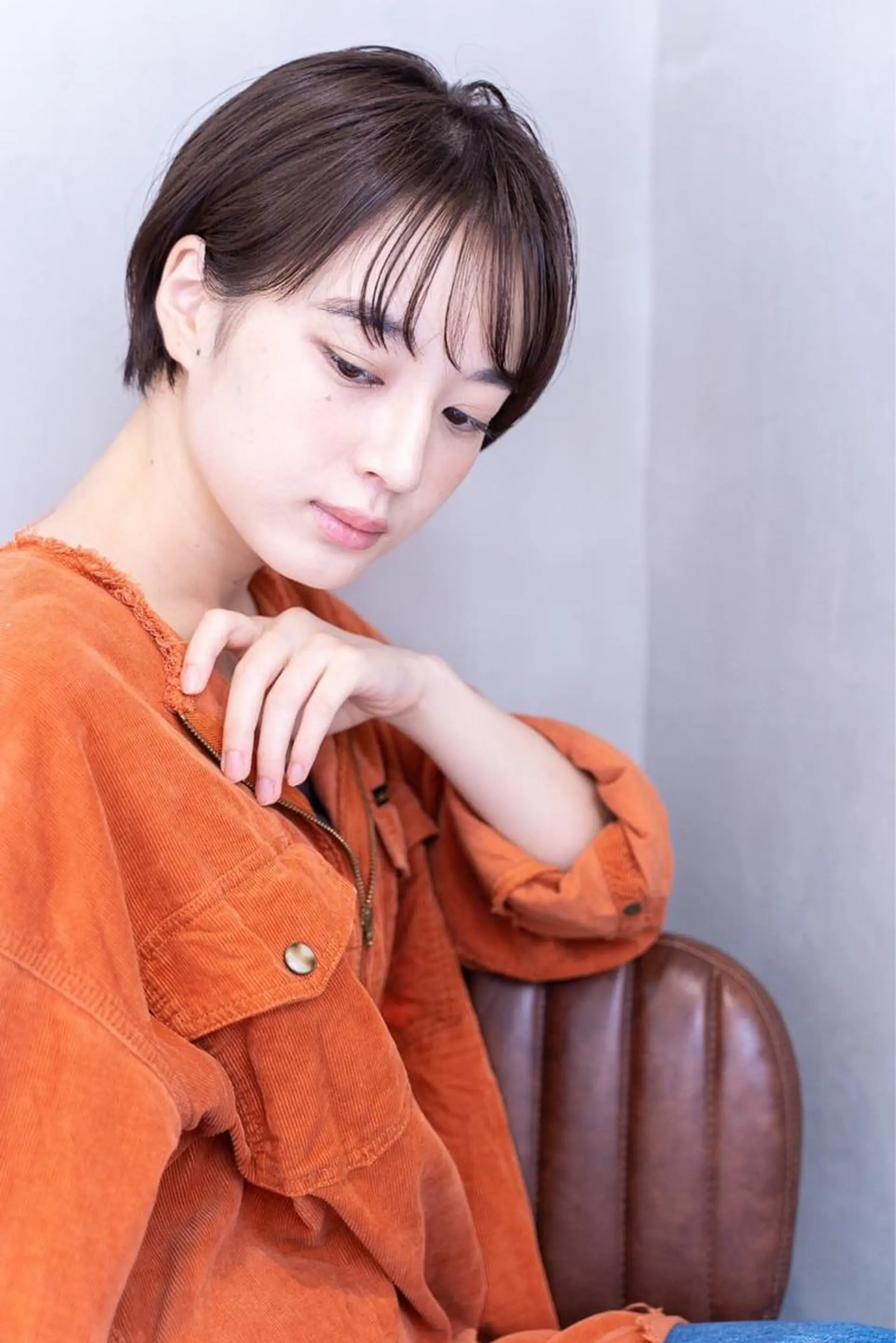 ショート カラー hao所属・西山 頌太のヘアスタイル