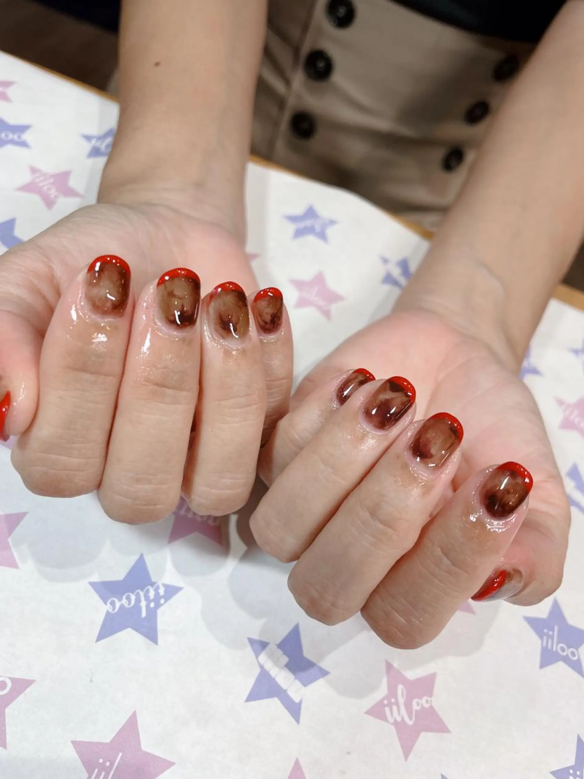 ネイル iiloo aromaworksのネイルデザイン