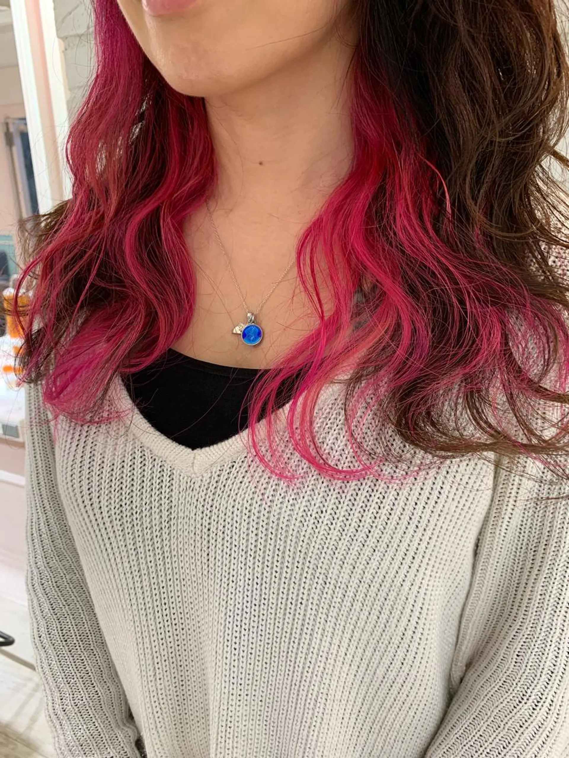 ロング カラー パーマ ヘアアレンジ ネイル マツエク・マツパ ヘアカラー トリートメント レイヤー＆カラー 人気美容師倉崎涼のヘアスタイル