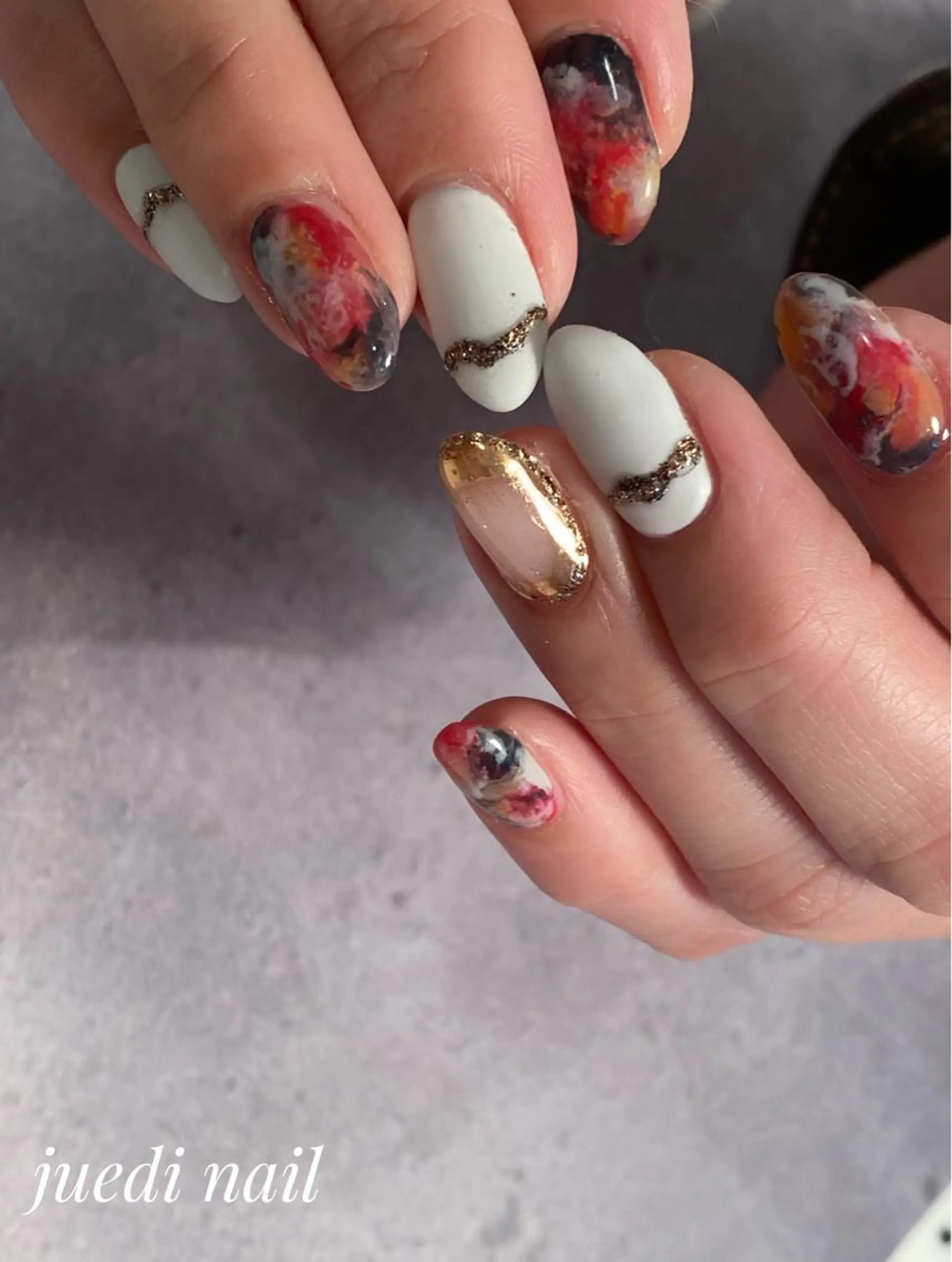ネイル juedi nail(木曜日のネイル)所属・juedi nail KAORINのネイルデザイン
