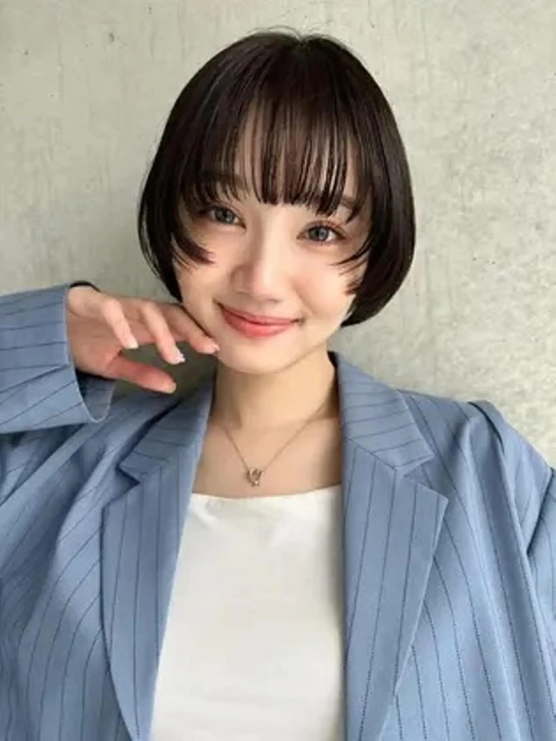 ショート カラー ヘアアレンジ カット ヘッドスパ ヘアセット 抜け感🪽透明感🫧 表参道🪽🫧のヘアスタイル