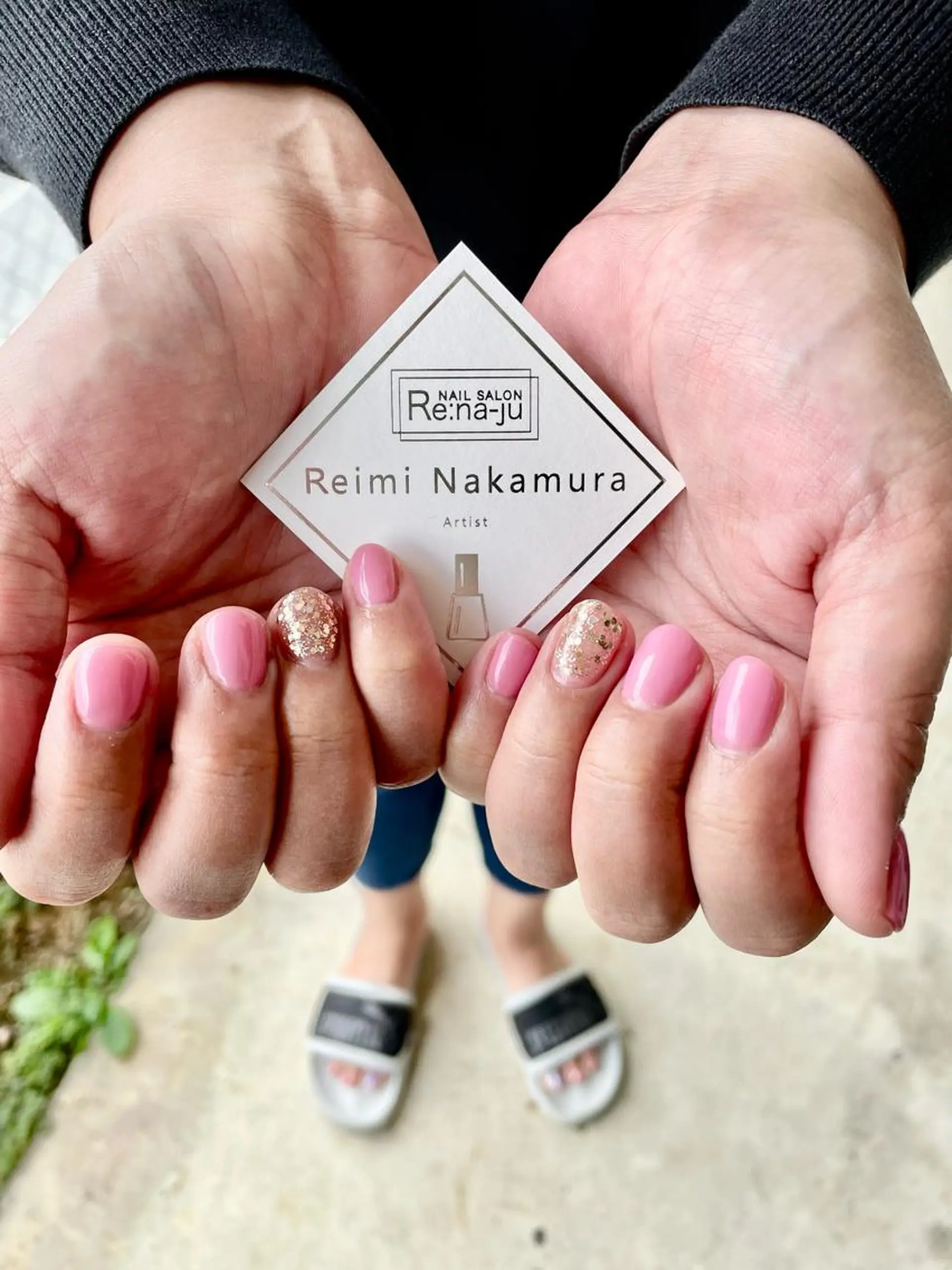 ネイル ハンドネイル nail salon Re:na-juのネイルデザイン