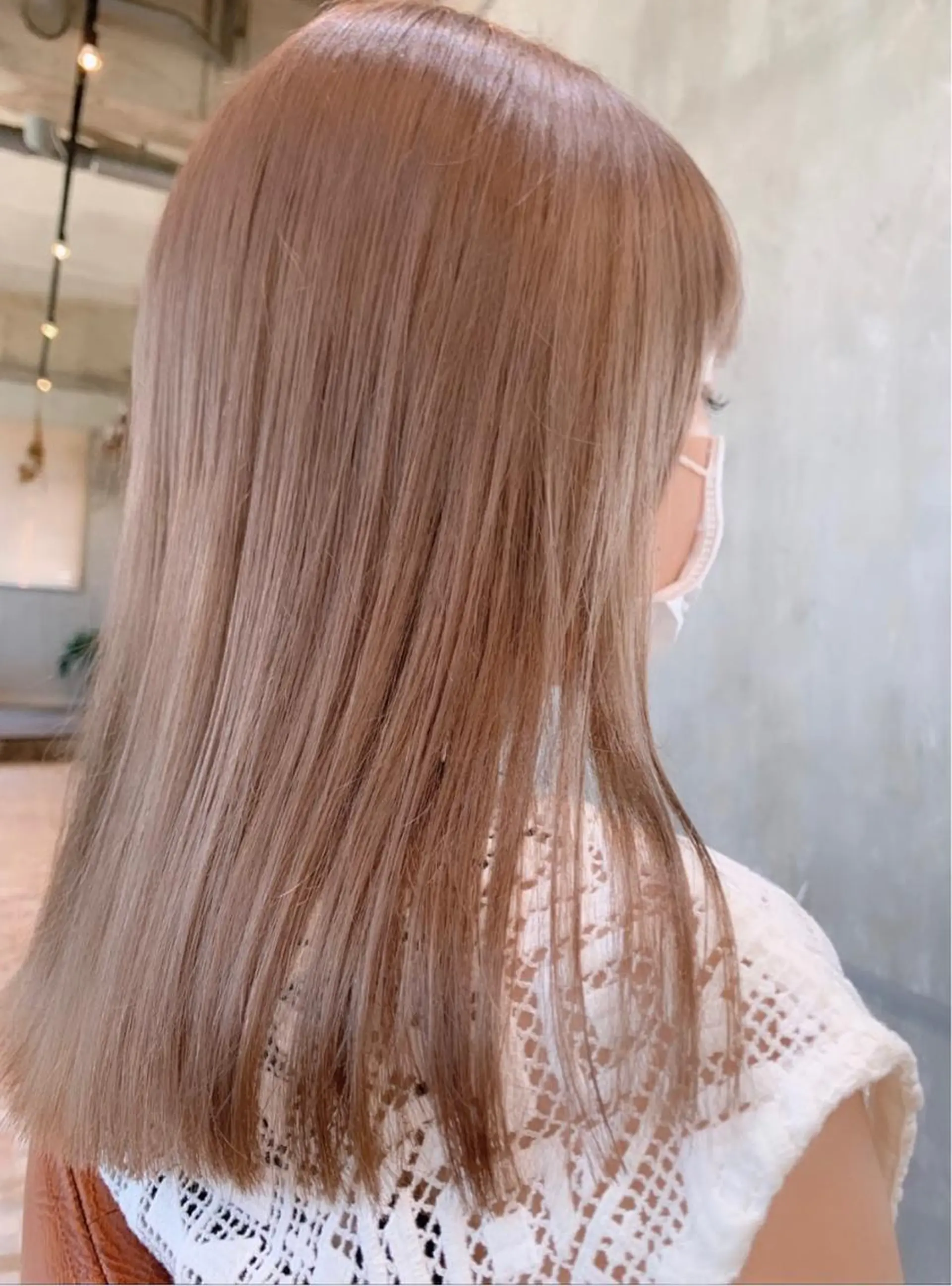セミロング ヘアカラー botan🪽 ARISAのヘアスタイル