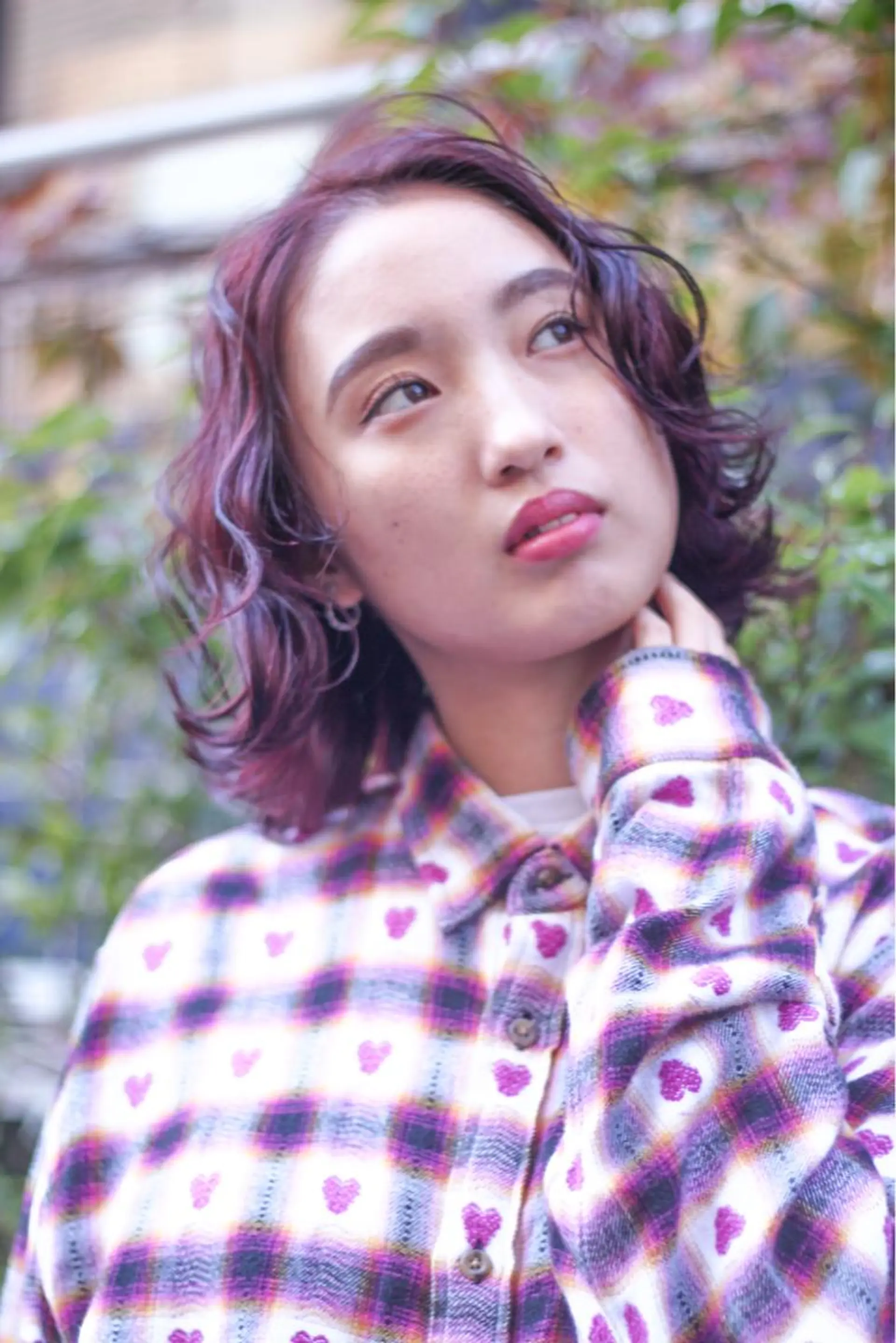 ミディアム ホワイト&レイヤーカ ットエクステ長畠俊輔のヘアスタイル