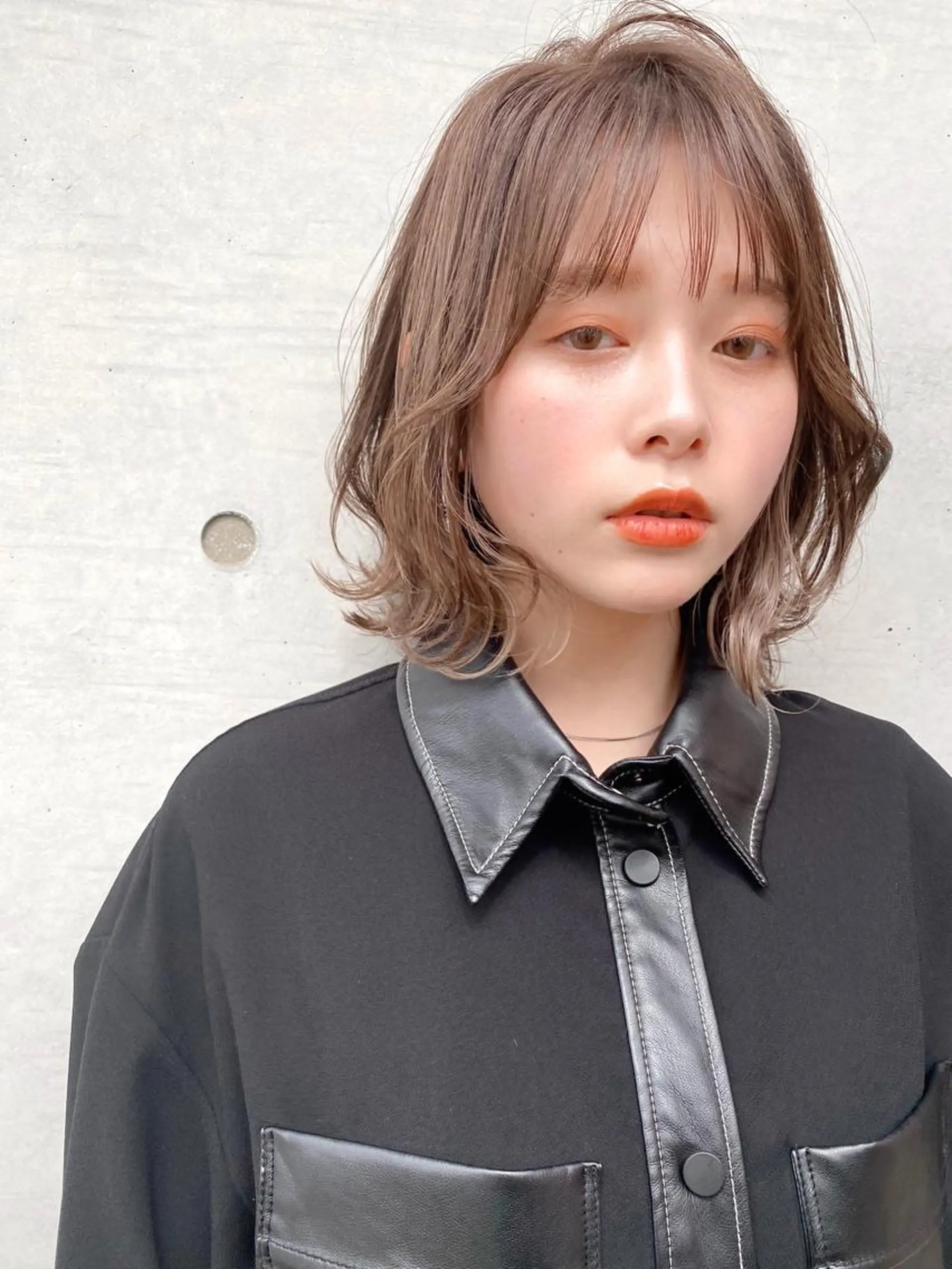 ミディアム カラー 似合わせレイヤー 🇰🇷荒木洋文のヘアスタイル
