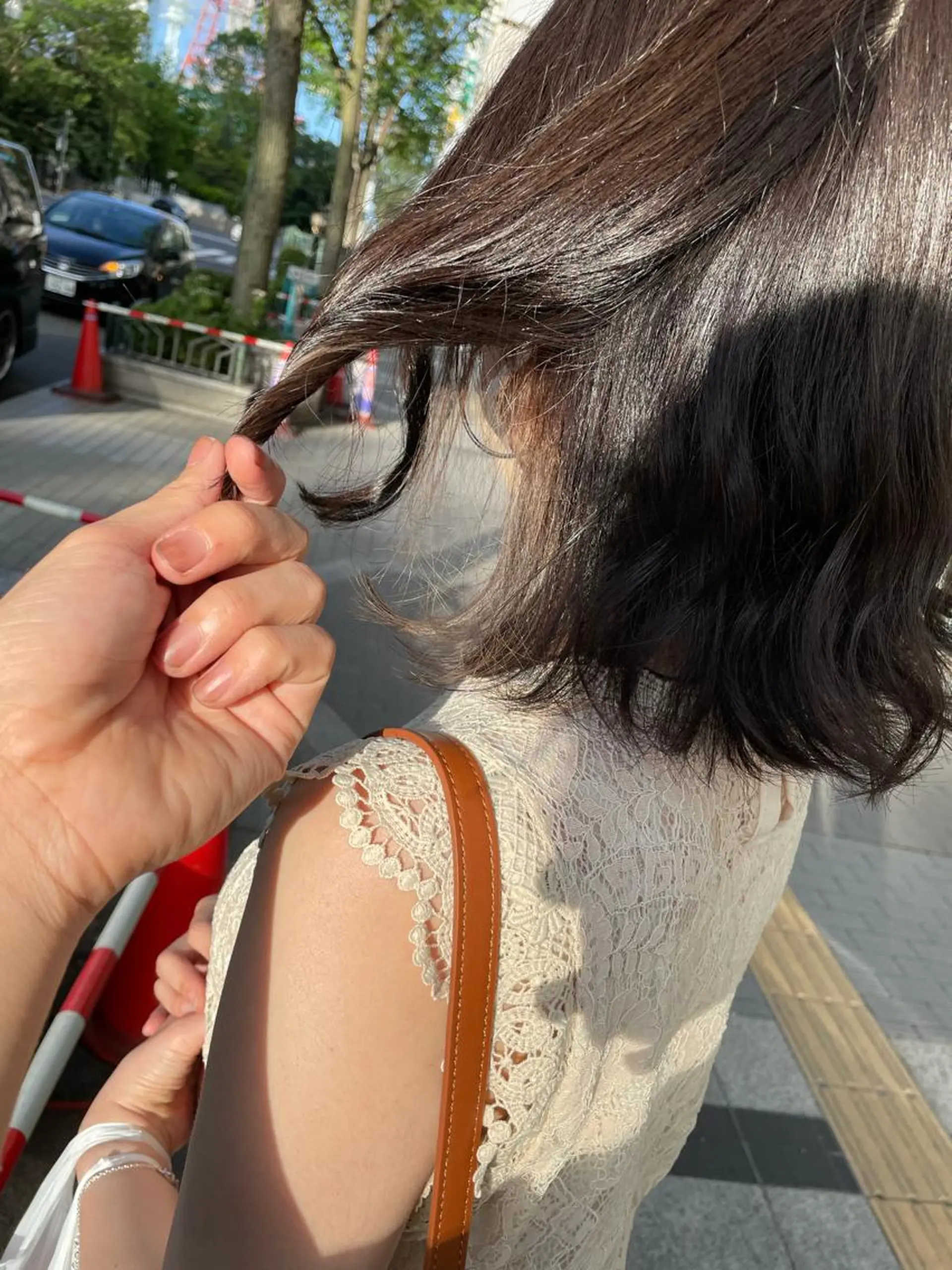 ミディアム カラー 髪質改善美容室Lust所属・美容室Lust💚 嶋崎　鷹のヘアスタイル
