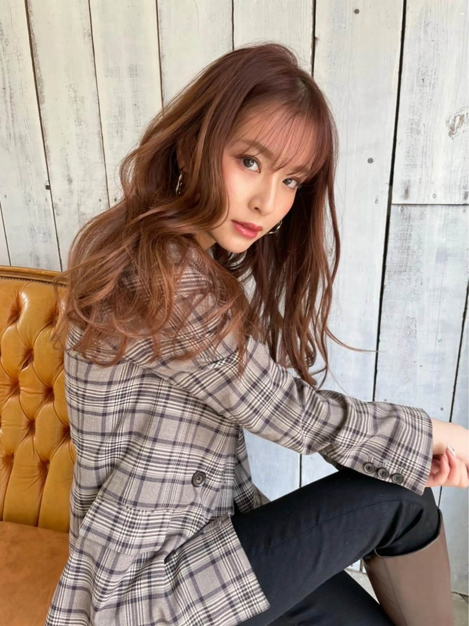 ロング カラー ヘアアレンジ 指名支持率NO.1 スタイリストのヘアスタイル