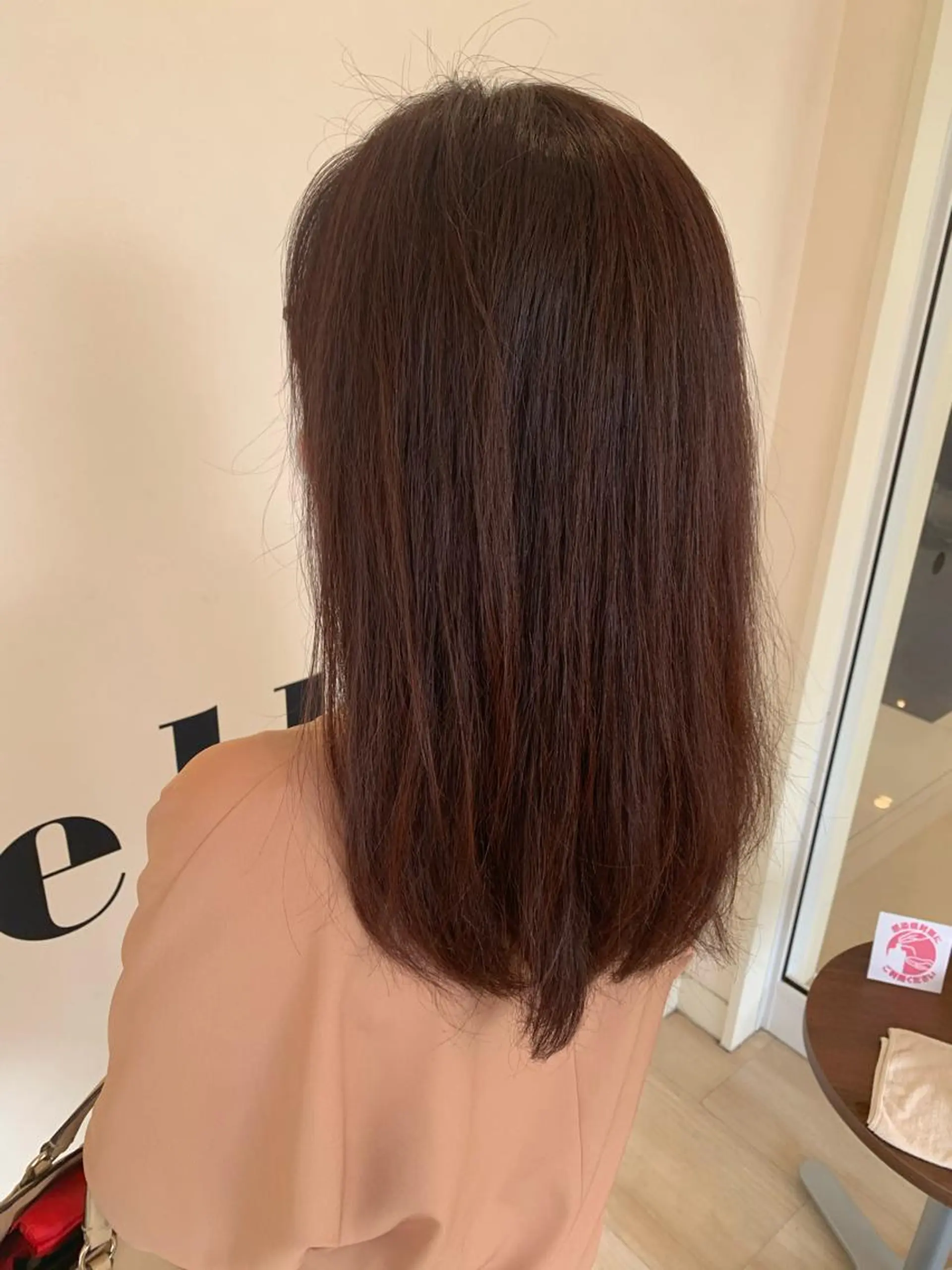 ロング カラー ブリーチ ブリーチなしカラー ピンクカラー ヘアカラー トリートメント 透明感/ブリーチ縮毛 /髪質改善/星野純一のヘアスタイル