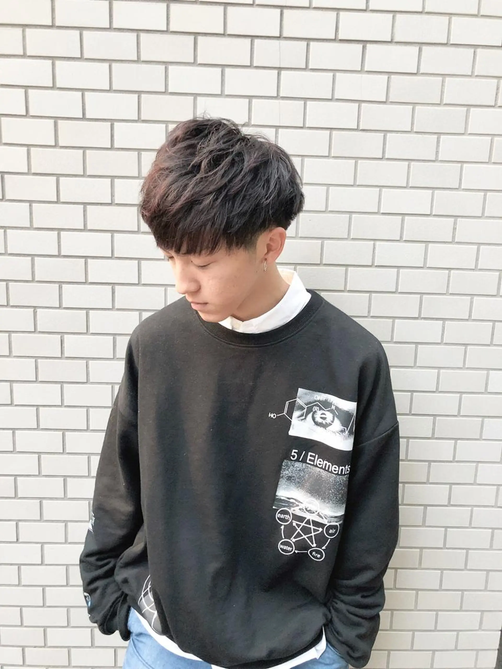 メンズ マッシュ ショートが得意✂️ 藤城建太のヘアスタイル