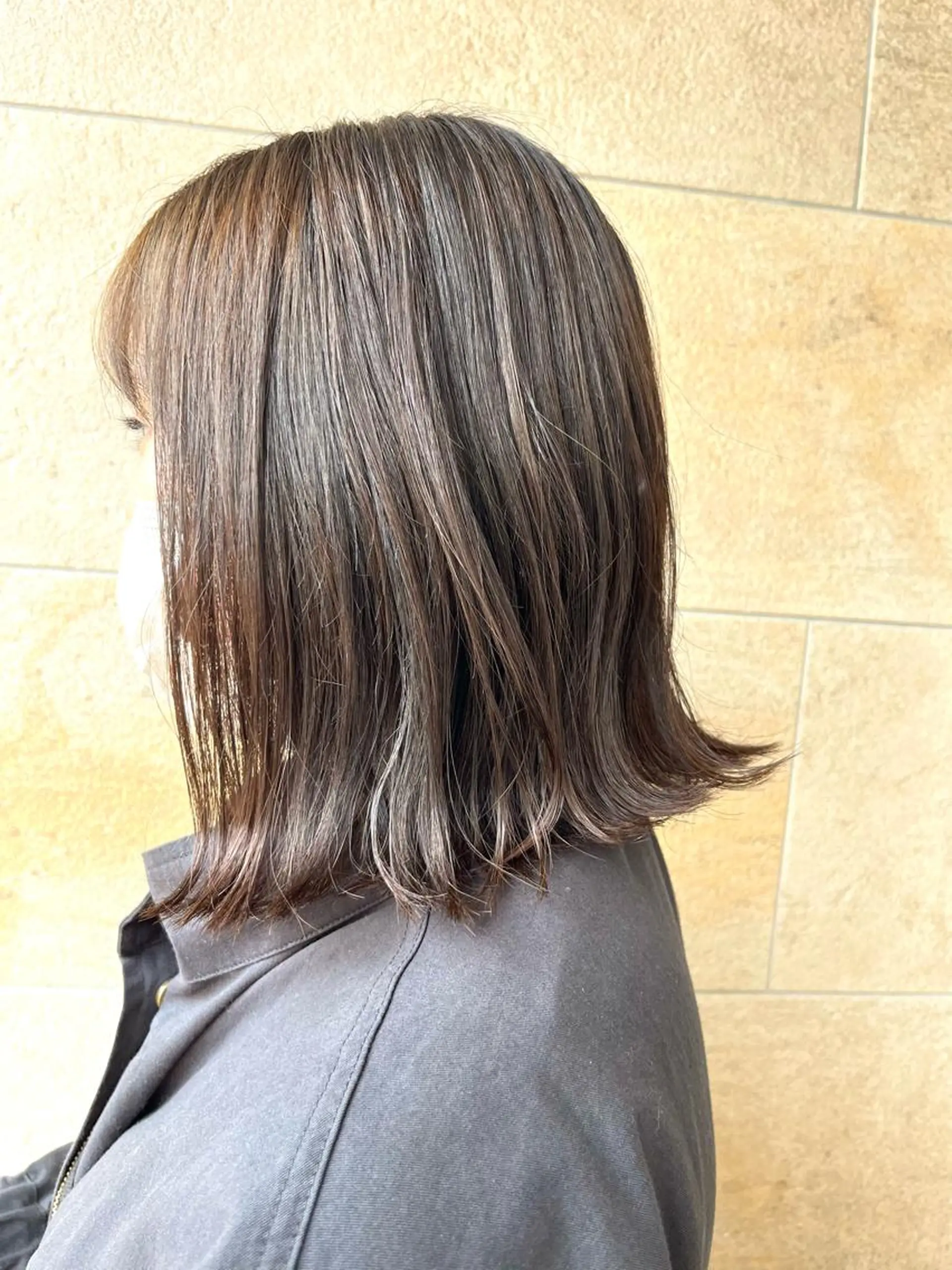 ミディアム カラー レイヤーカット×艶髪 /Ayanaのヘアスタイル