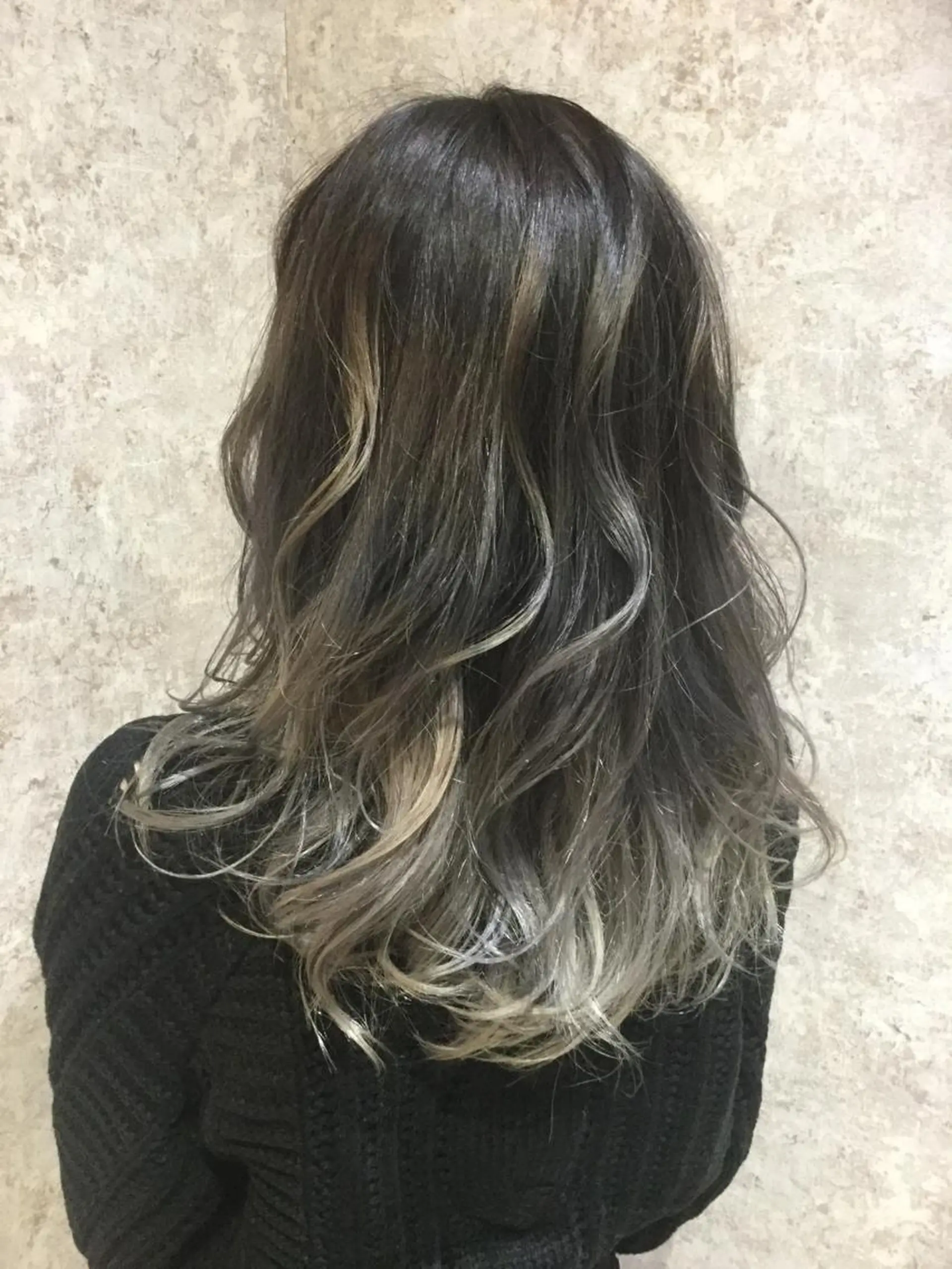 ミディアム カラー ヘアカラー 杉田 一浩のヘアスタイル