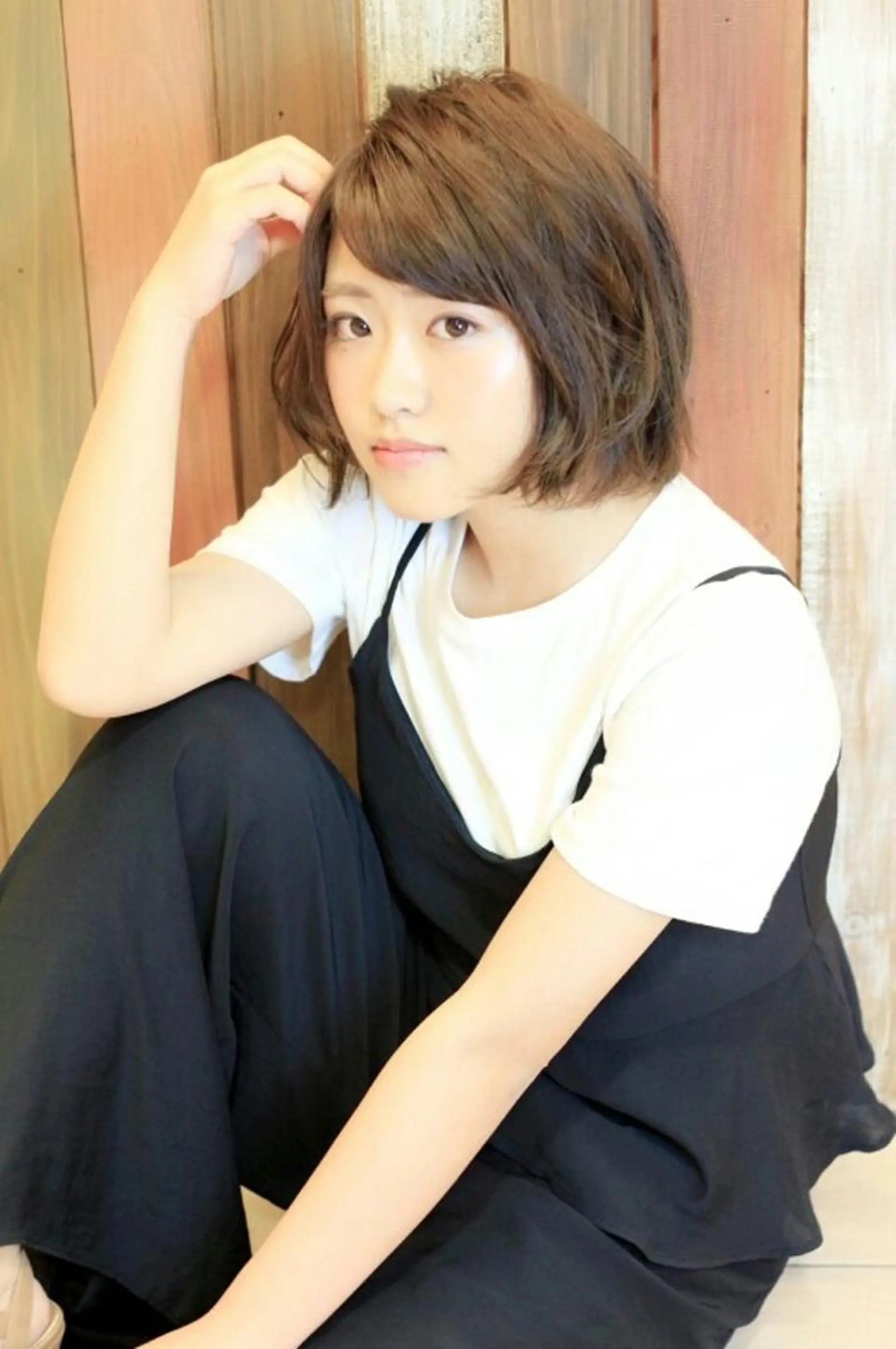 ショート ミディアム ボブ スタイル 相模大野のヘアスタイル