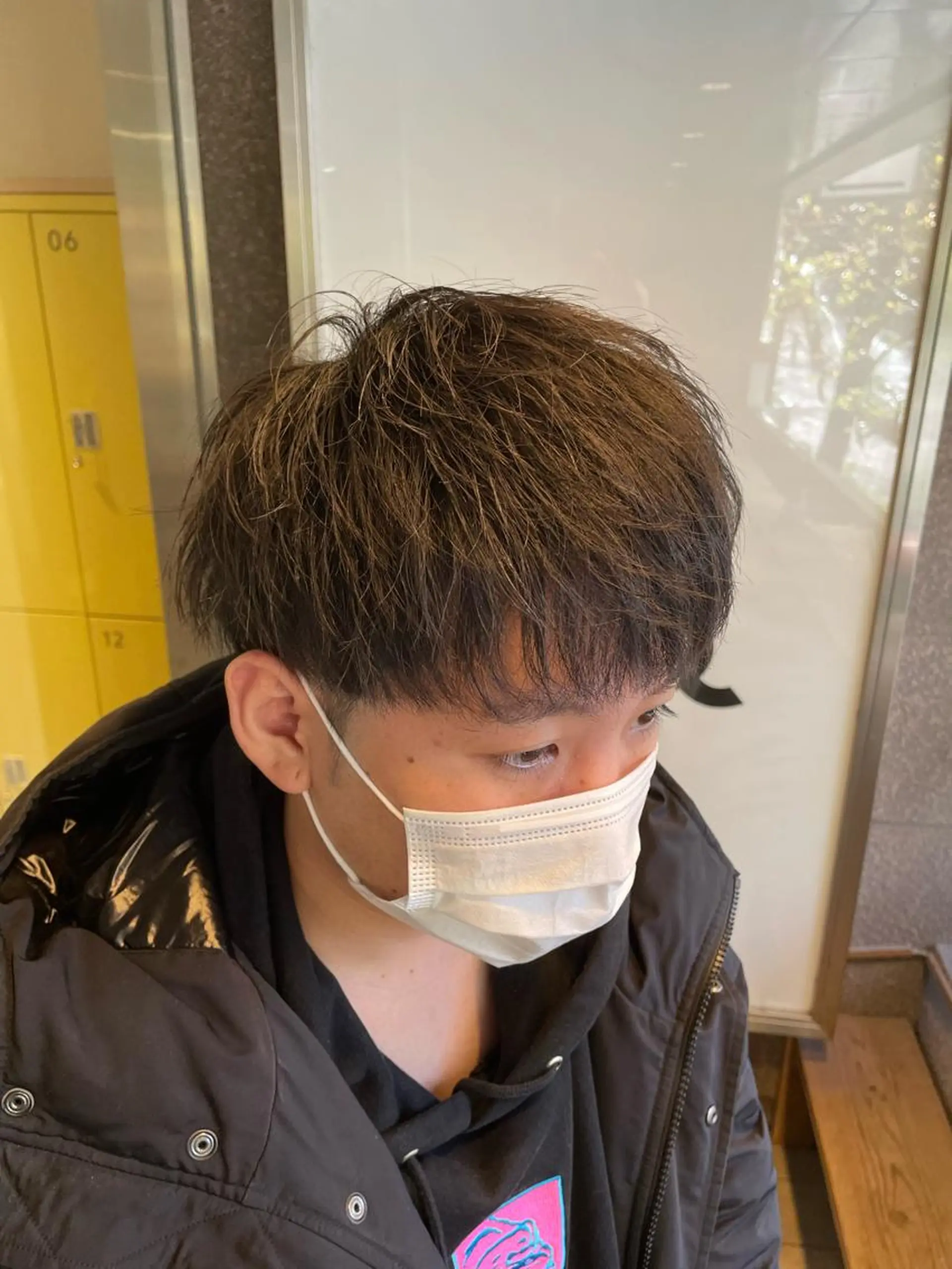 メンズ マッシュ カット Le'a所属・渋谷/フェード/ 國分 翔のヘアスタイル