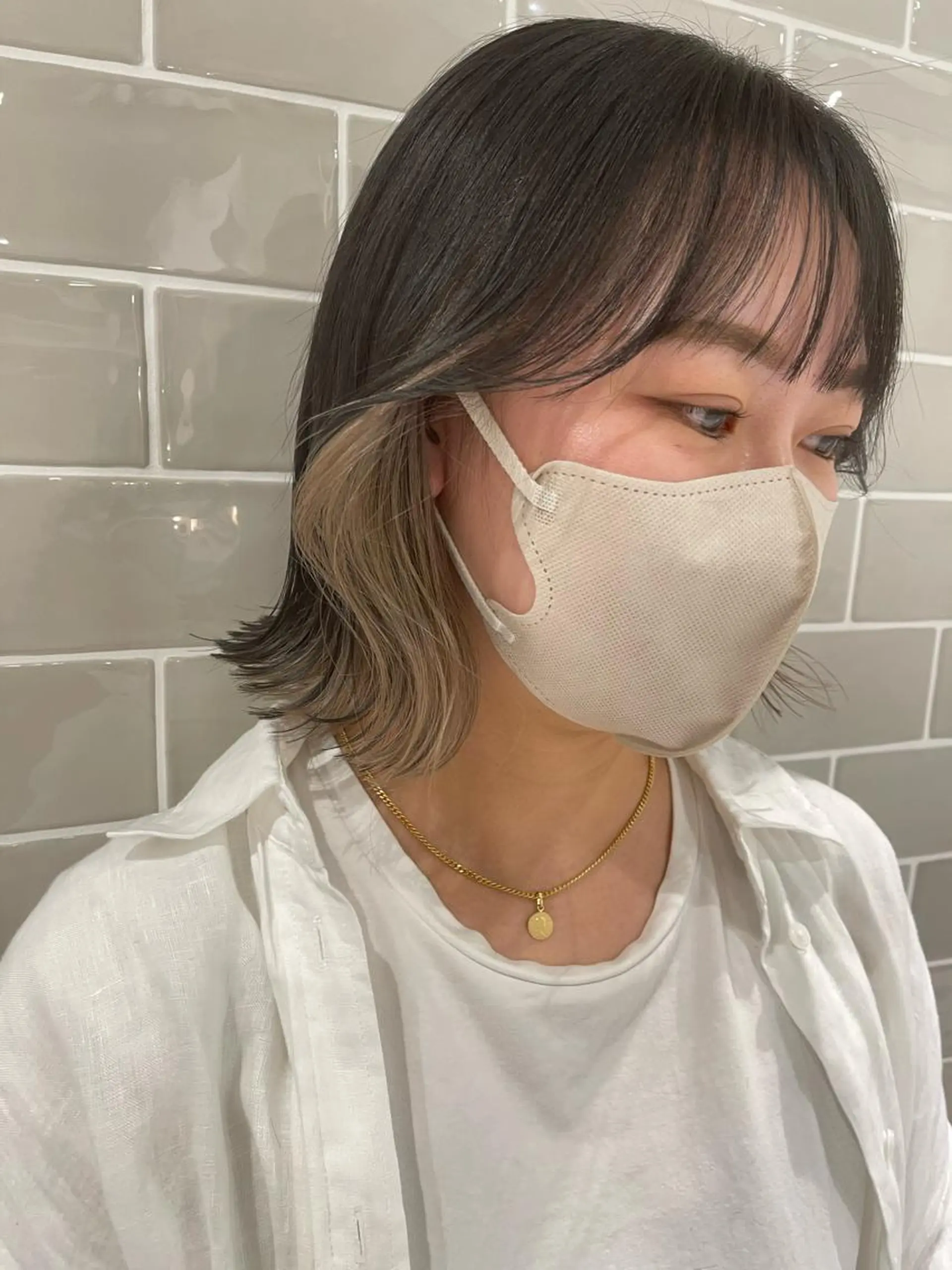 ショート カット ヘアカラー トリートメント 〻ツヤハイトーン🩰 🤍HARUCAのヘアスタイル