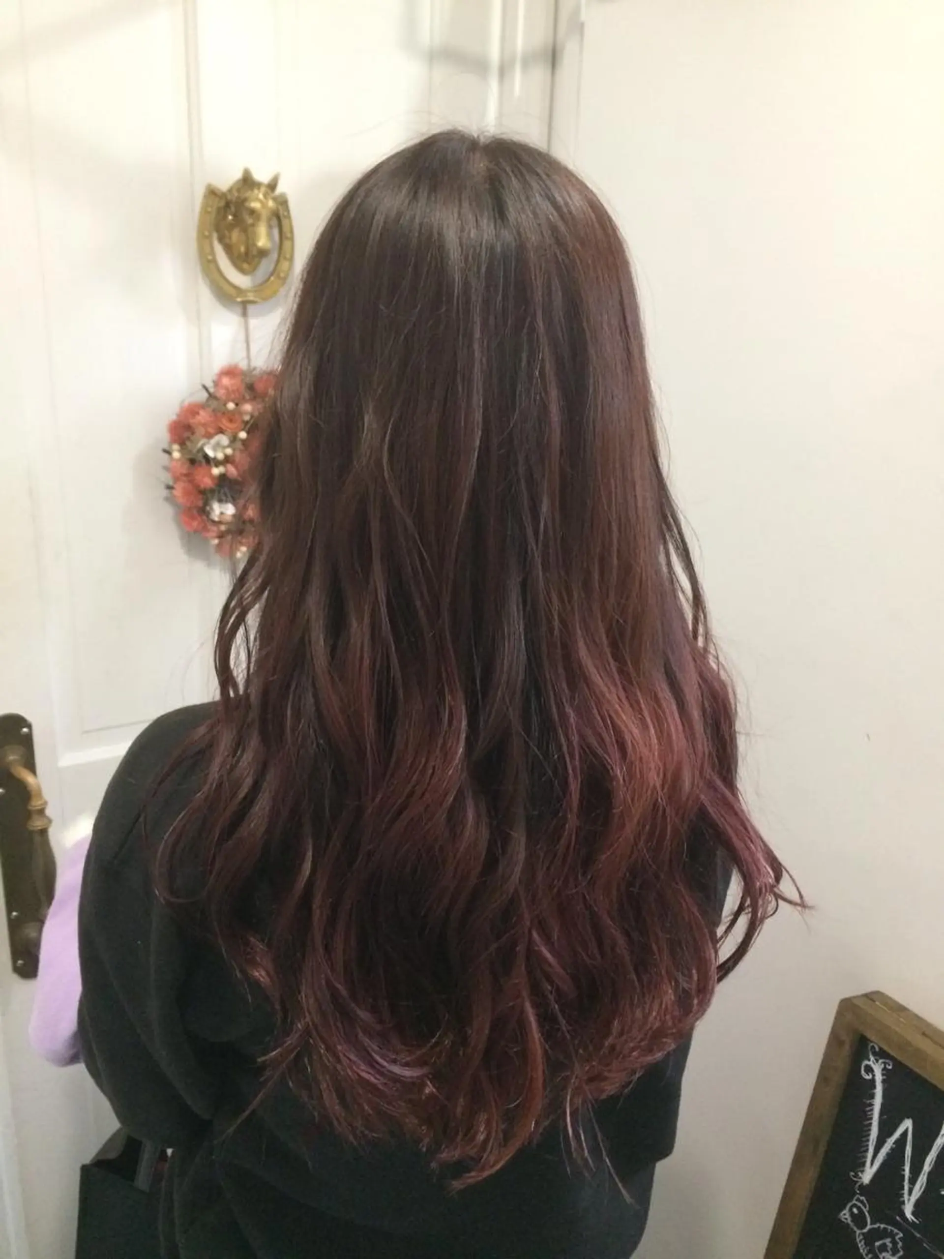 ショート ミディアム セミロング ロング カラー パーマ ヘアアレンジ レッドカラー バイオレットカラー youres hair 新宿3丁目店所属・新宿.代表.透け髪 TAKAケアブリーチのヘアスタイル