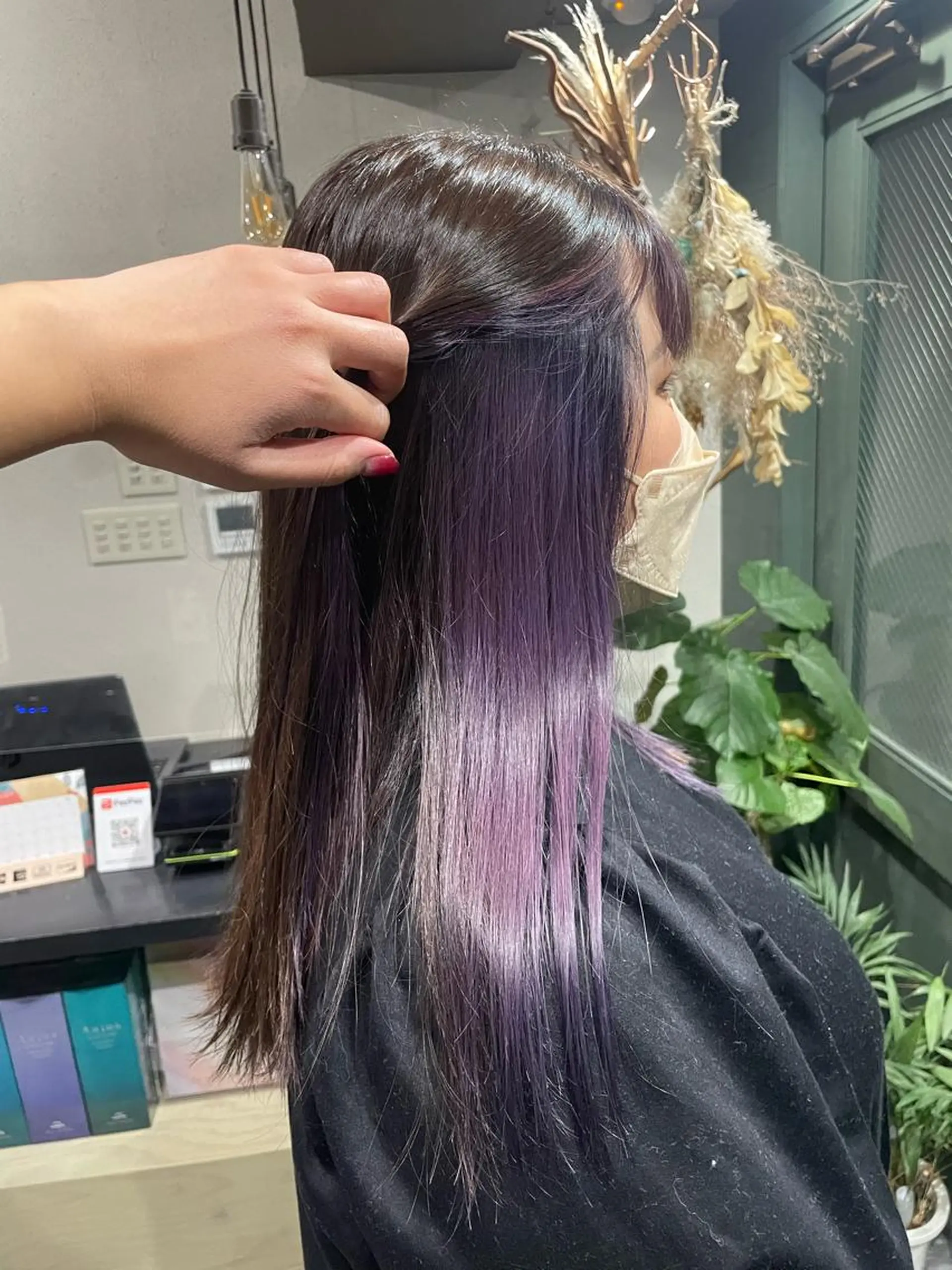 ロング 石川 聖奈のヘアスタイル
