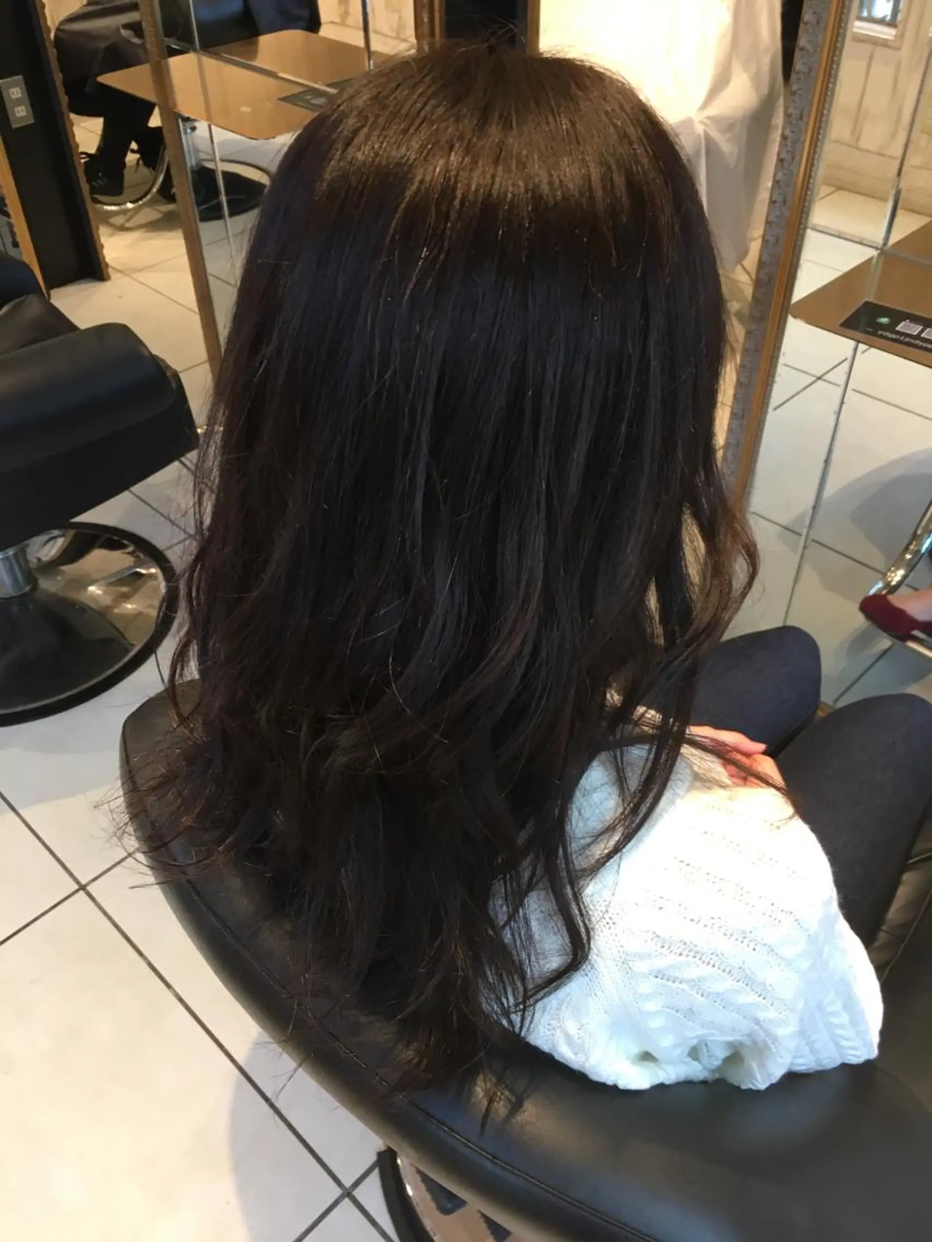ロング カラー FENICE onthe beach所属・永井大樹✨ 透明感カラー✨のヘアスタイル