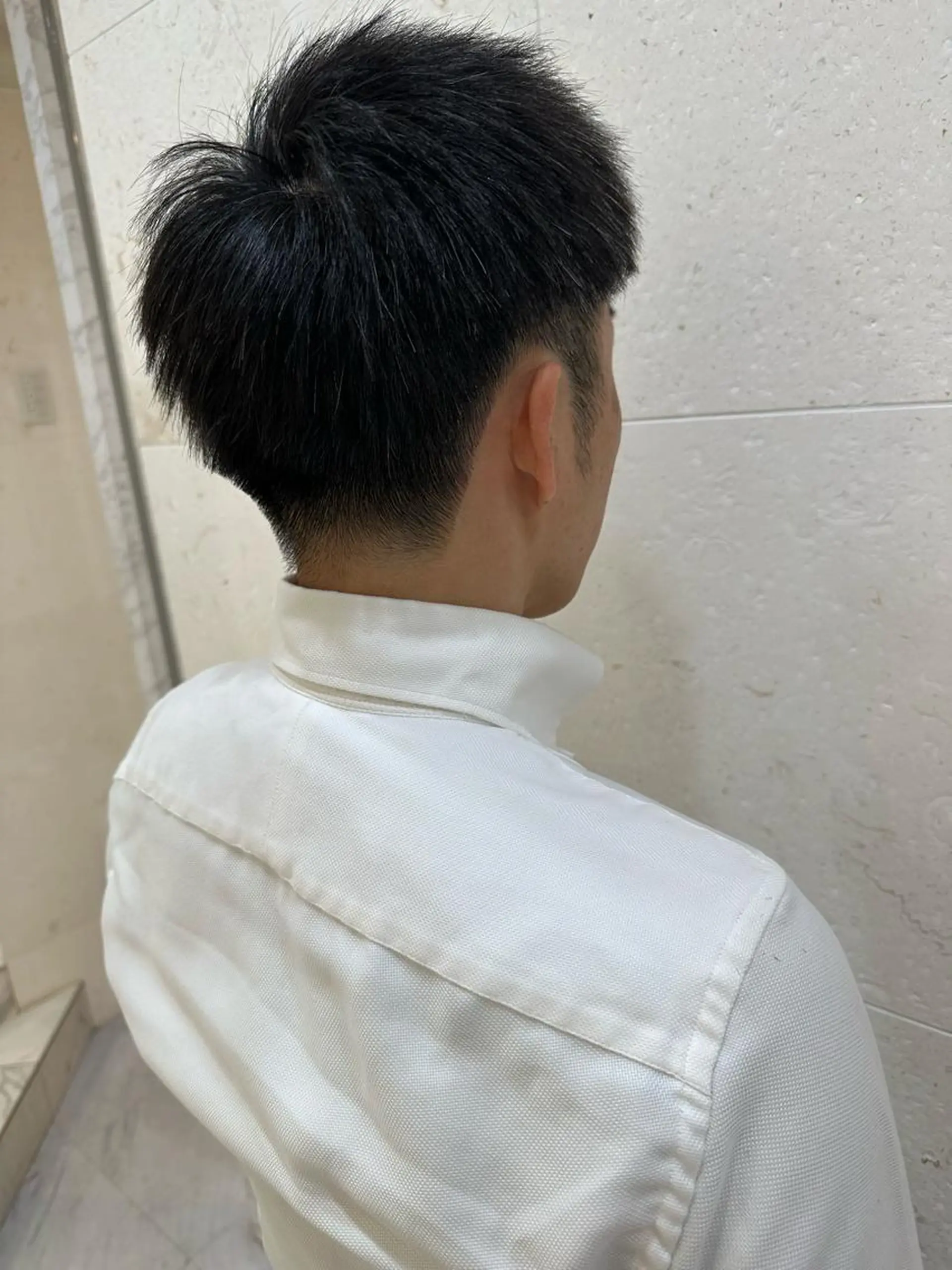 ショート メンズ 刈り上げ 安田 柚月のヘアスタイル