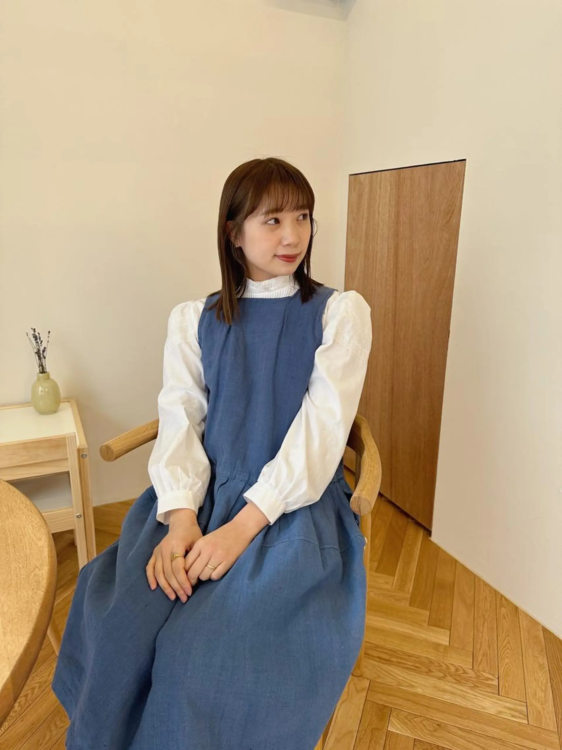 ミディアム カラー ベージュカラー カット ヘアカラー トリートメント yupi🐈⬛ レイヤー/パーマのヘアスタイル