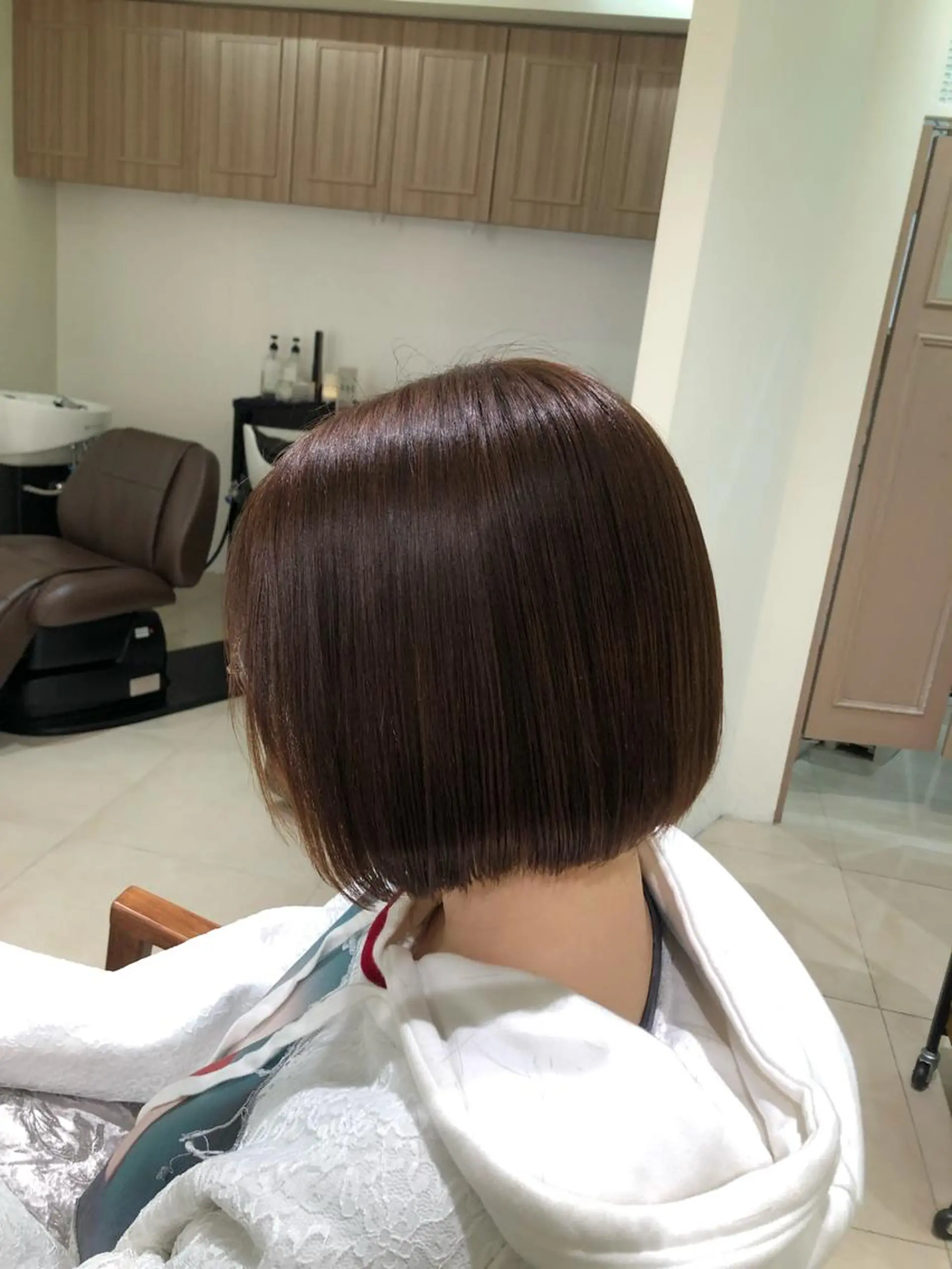 ショート 前下がりボブ ボブ globe船橋所属・スタイリスト★今村 優太のヘアスタイル