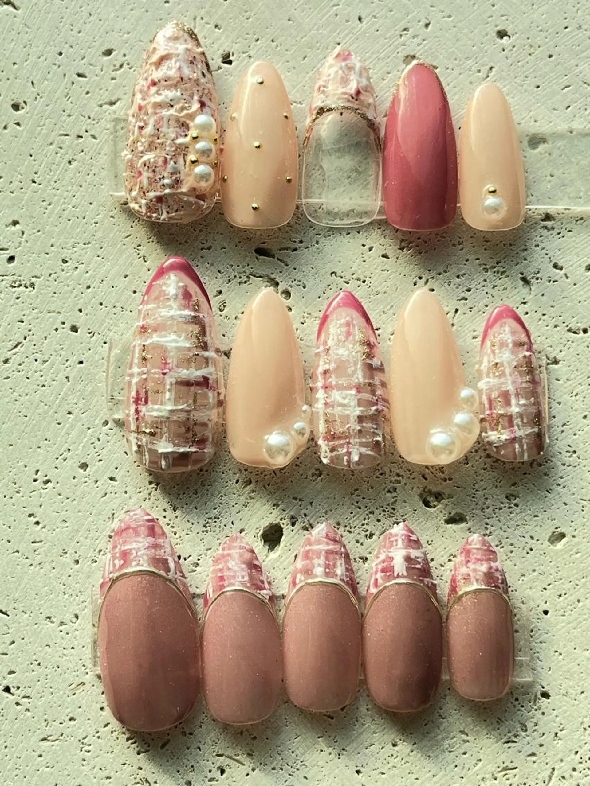 ネイル ツイードネイル Nail Space R所属・ネイルスペースR 小林のネイルデザイン