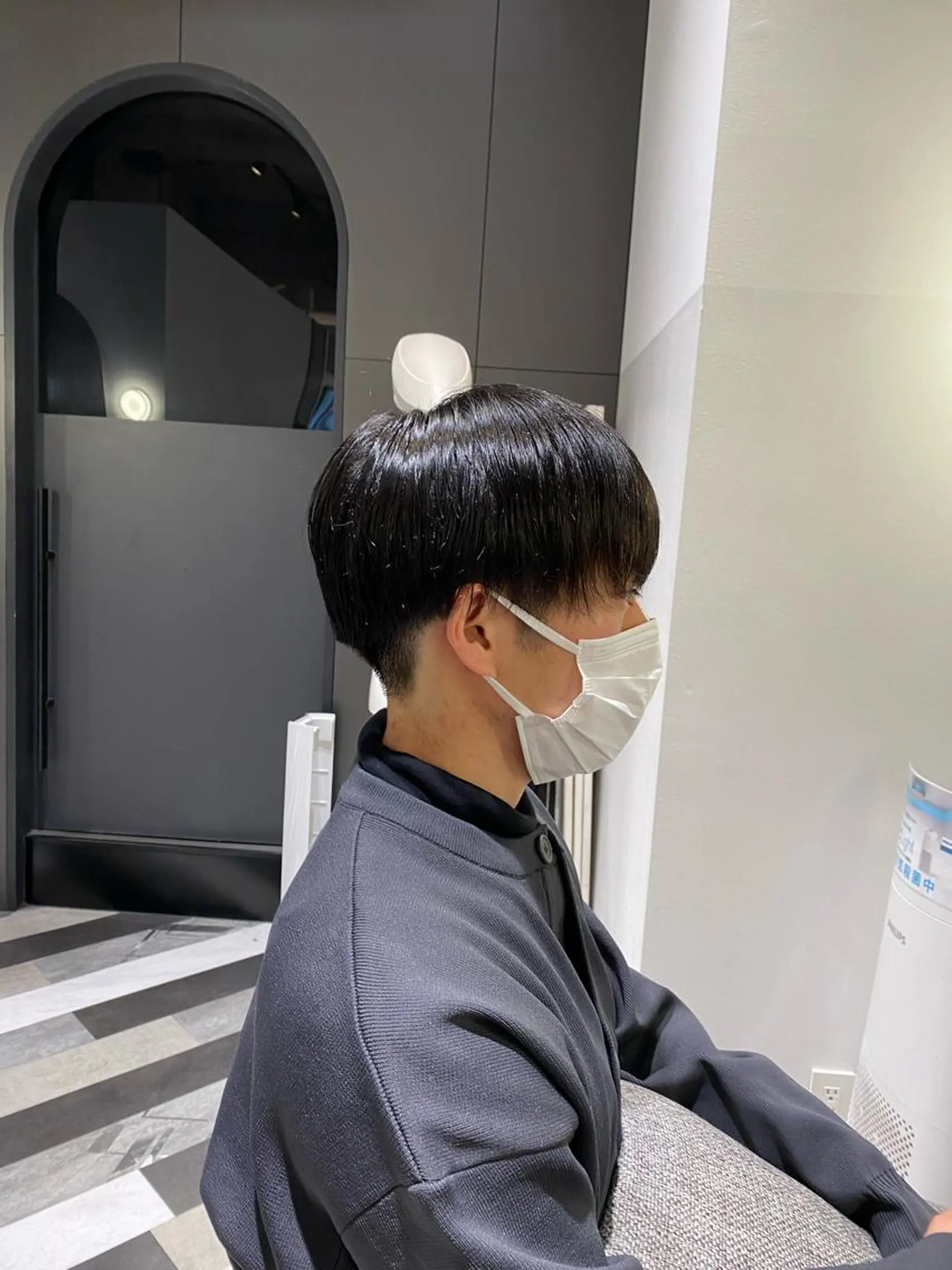 メンズ マッシュ メンズショート ヘアリゾート粋 enam 新宿東口店所属・斎藤 友太のヘアスタイル